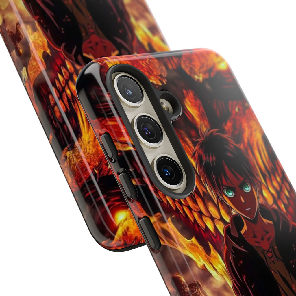 Eren Yeager Phone Case — Tough Cases Anime Protective Cover