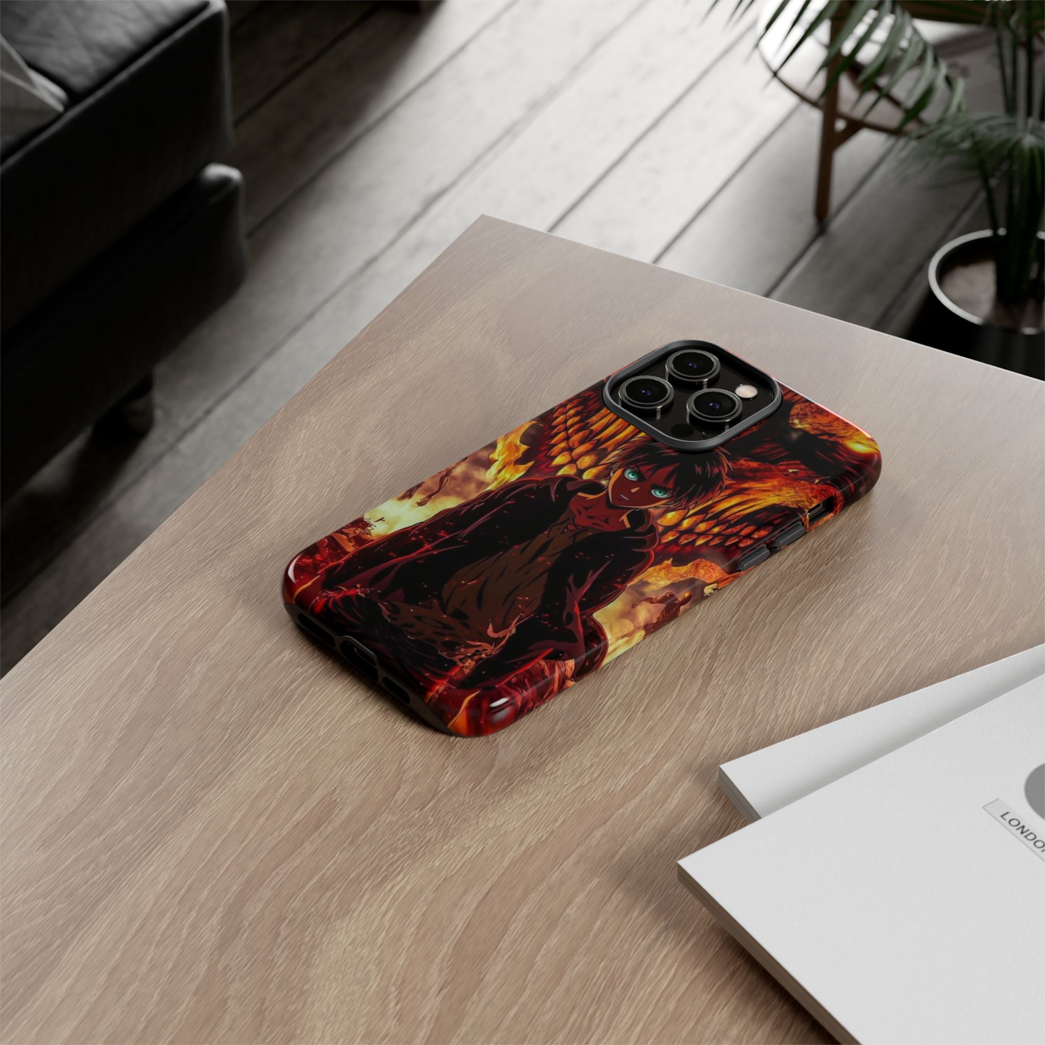 Eren Yeager Phone Case — Tough Cases Anime Protective Cover