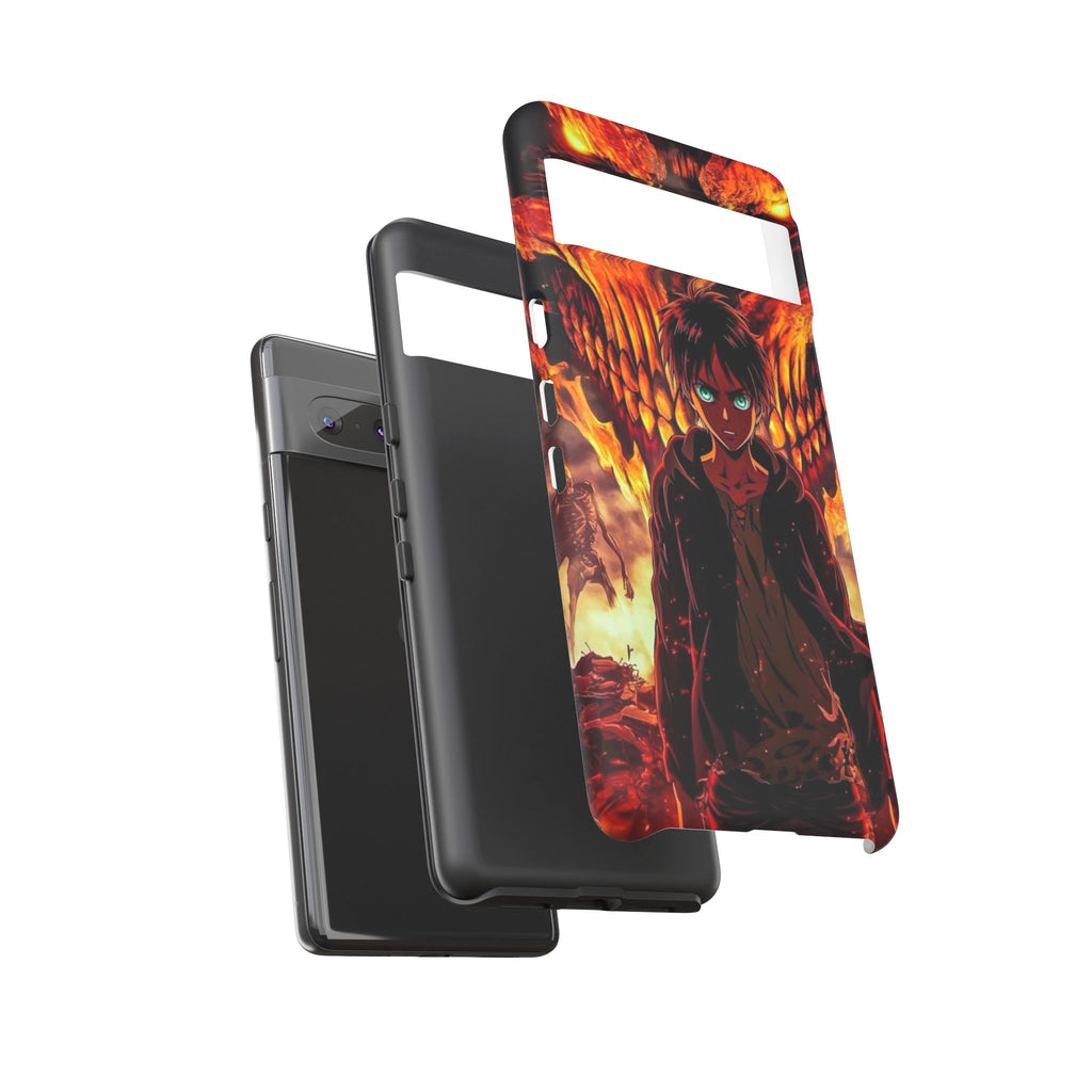 Eren Yeager Phone Case — Tough Cases Anime Protective Cover