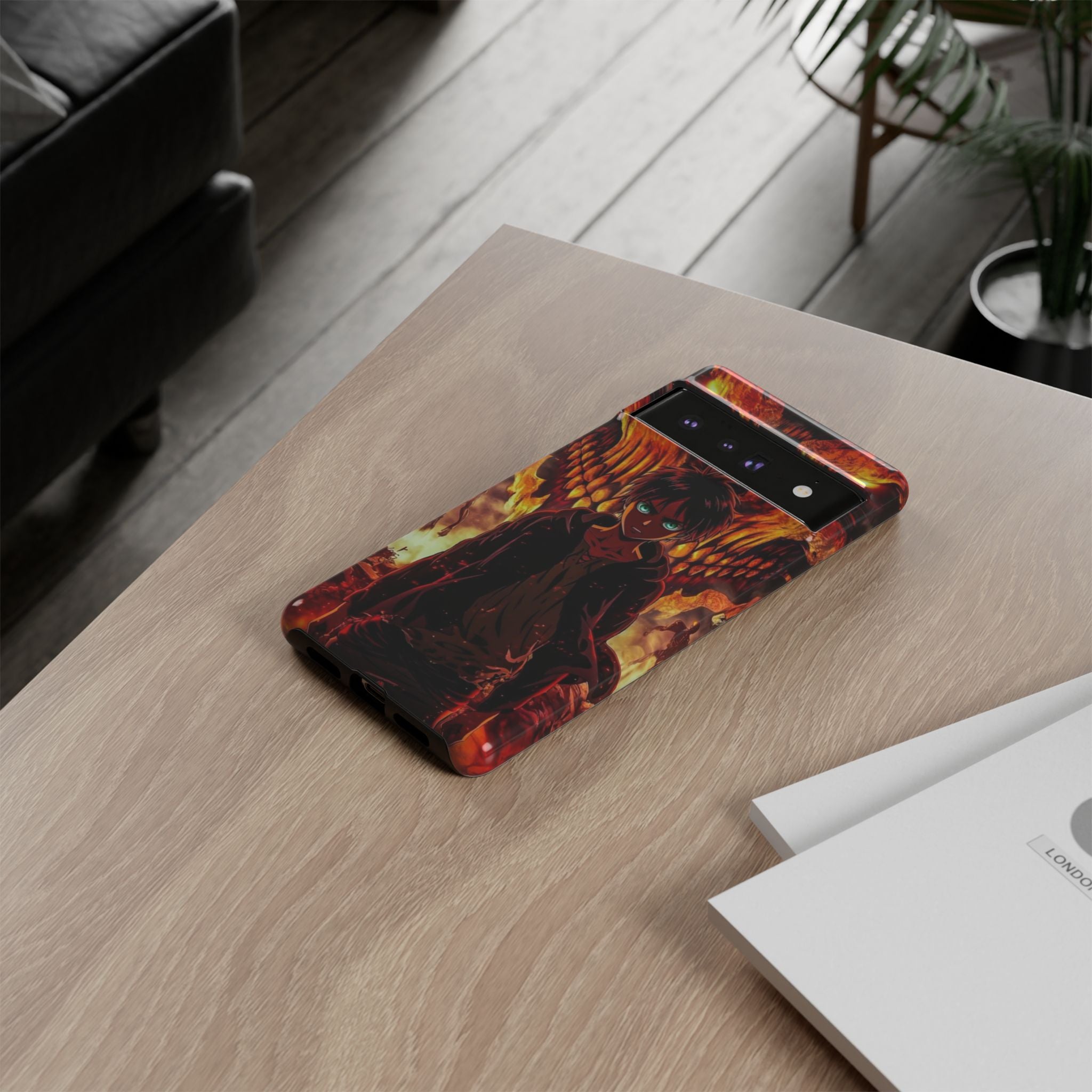 Eren Yeager Phone Case — Tough Cases Anime Protective Cover