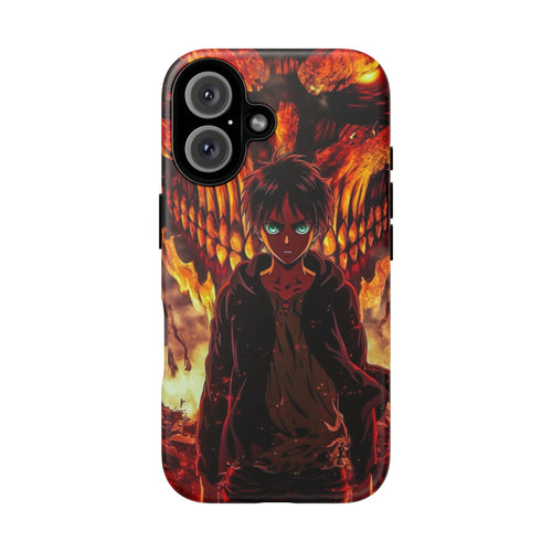 Eren Yeager Phone Case — Tough Cases Anime Protective Cover
