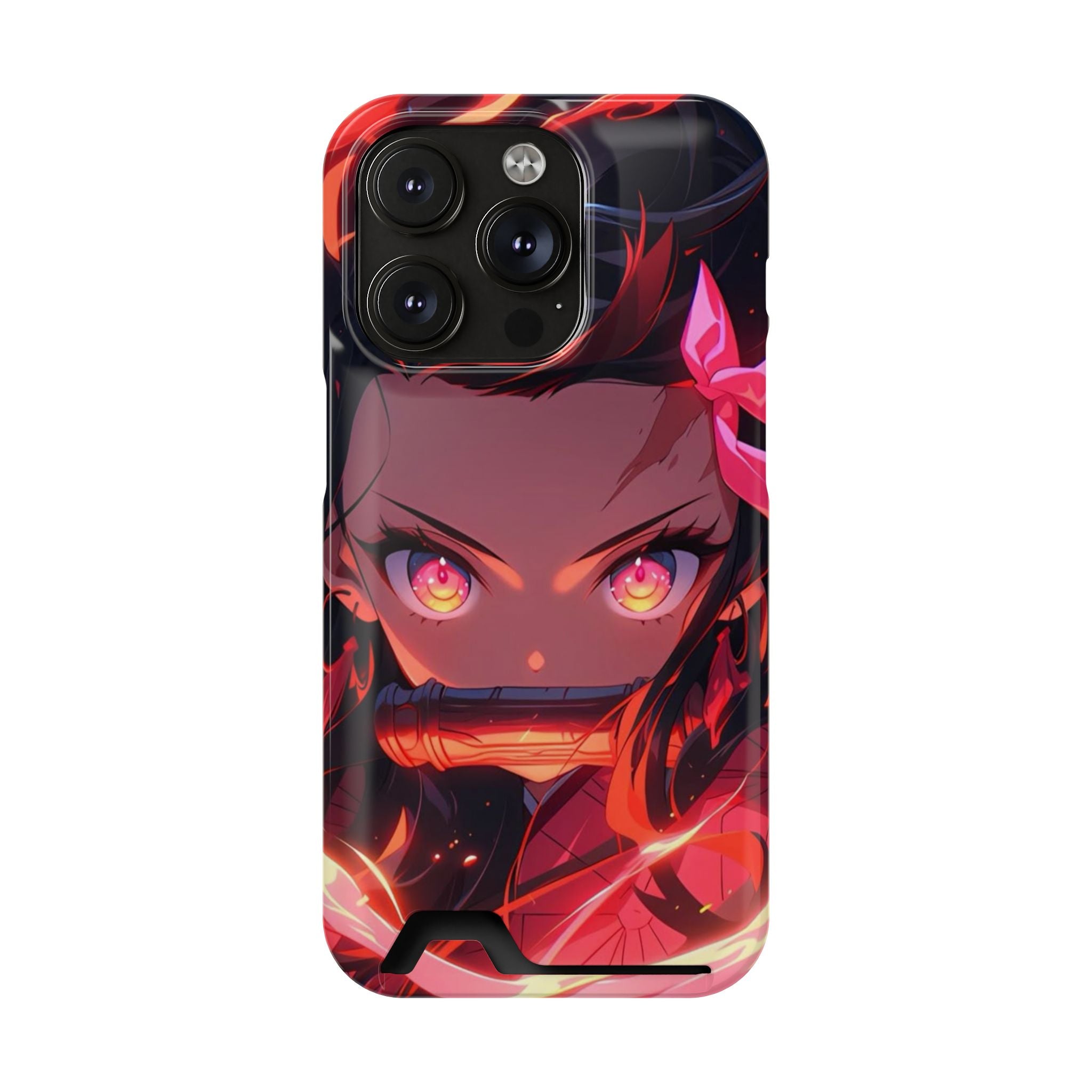 Anime Phone Case with Card Holder
