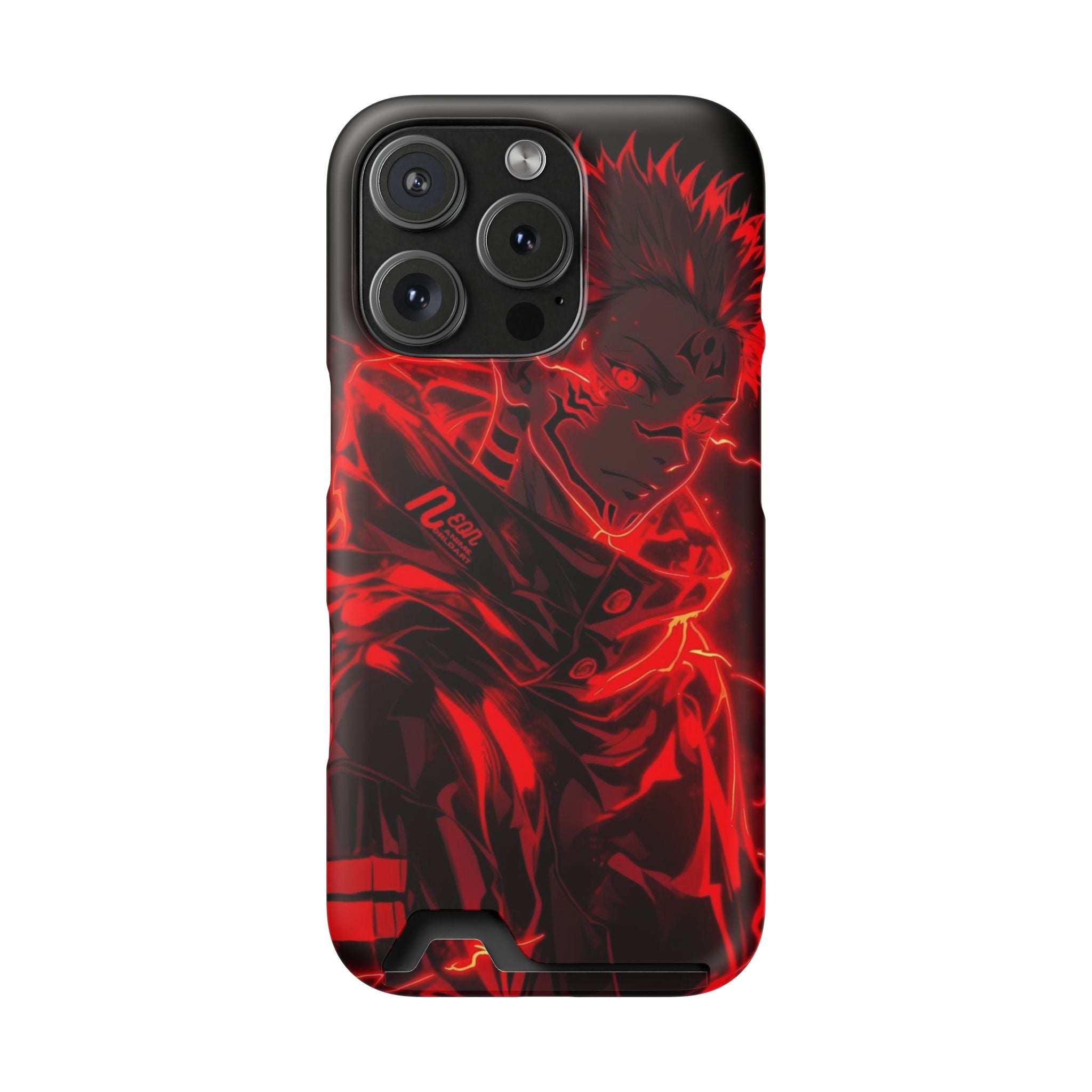 Phone Case With Card Holder Animie style