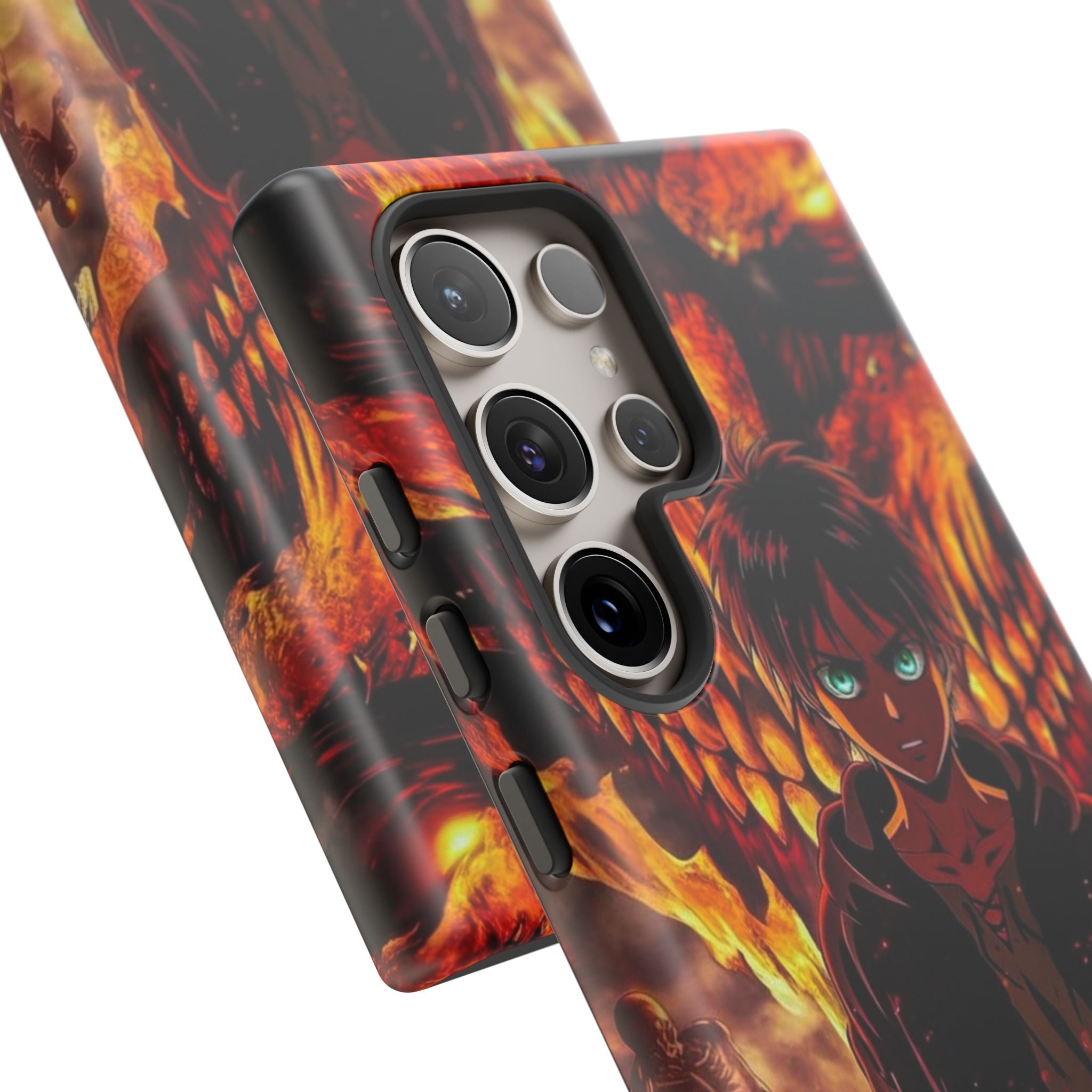 Eren Yeager Phone Case — Tough Cases Anime Protective Cover