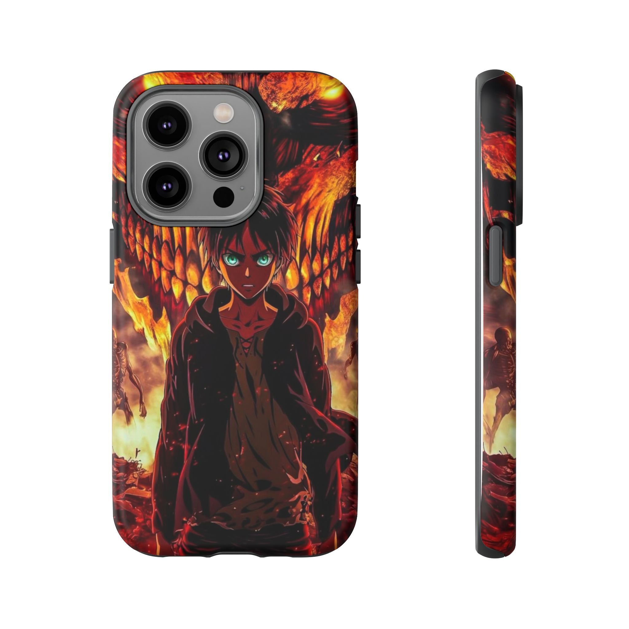 Eren Yeager Phone Case — Tough Cases Anime Protective Cover