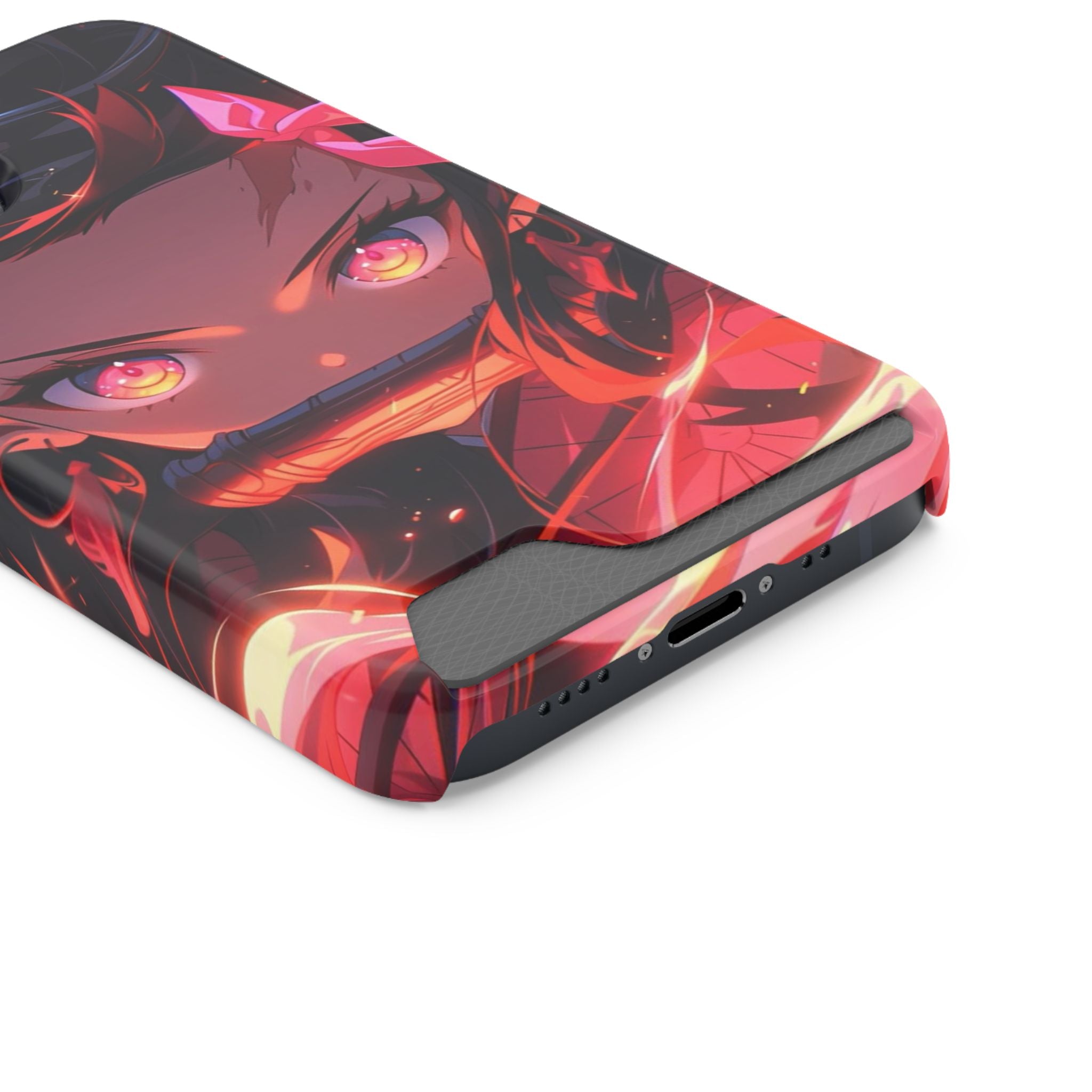 Anime Phone Case with Card Holder