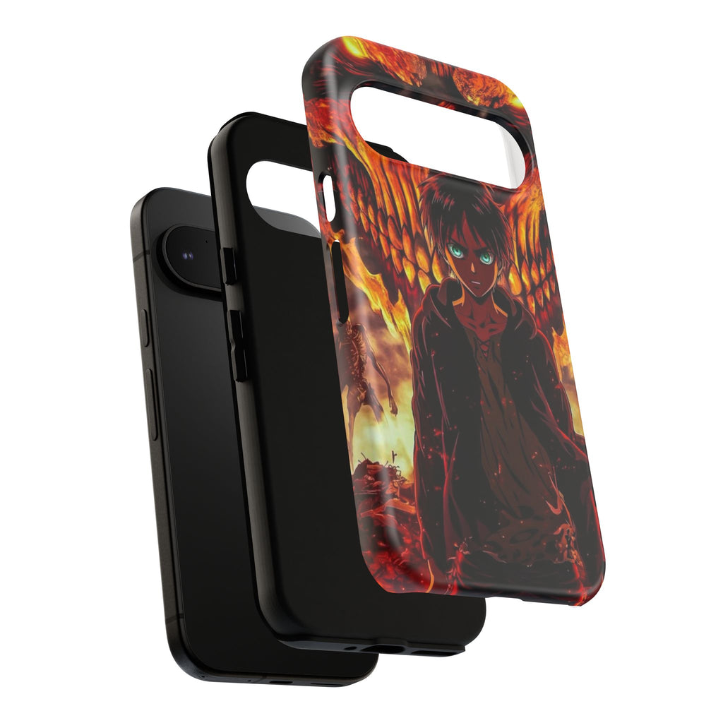 Eren Yeager Phone Case — Tough Cases Anime Protective Cover