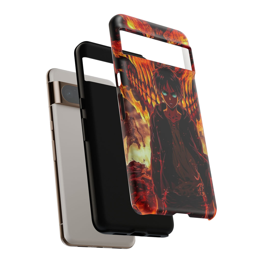 Eren Yeager Phone Case — Tough Cases Anime Protective Cover