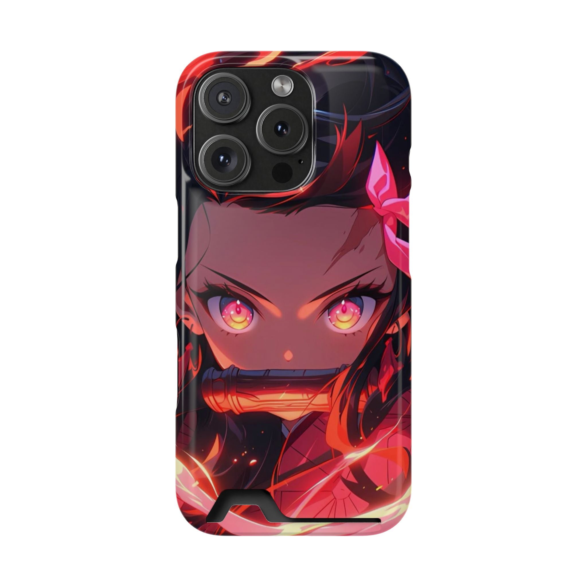 Anime Phone Case with Card Holder