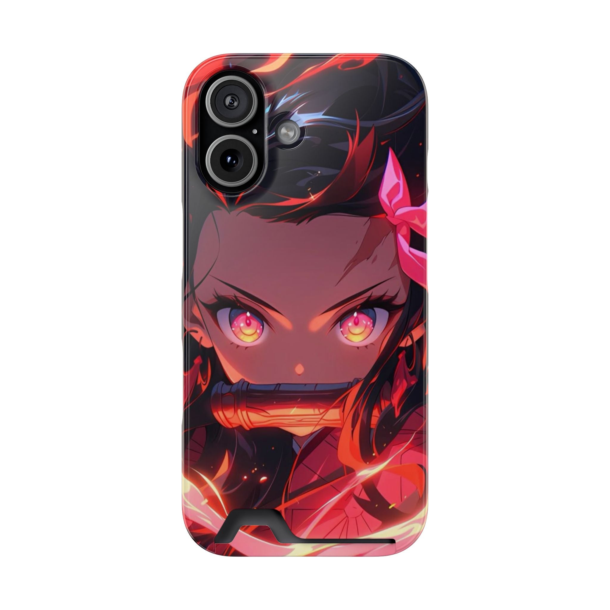 Anime Phone Case with Card Holder