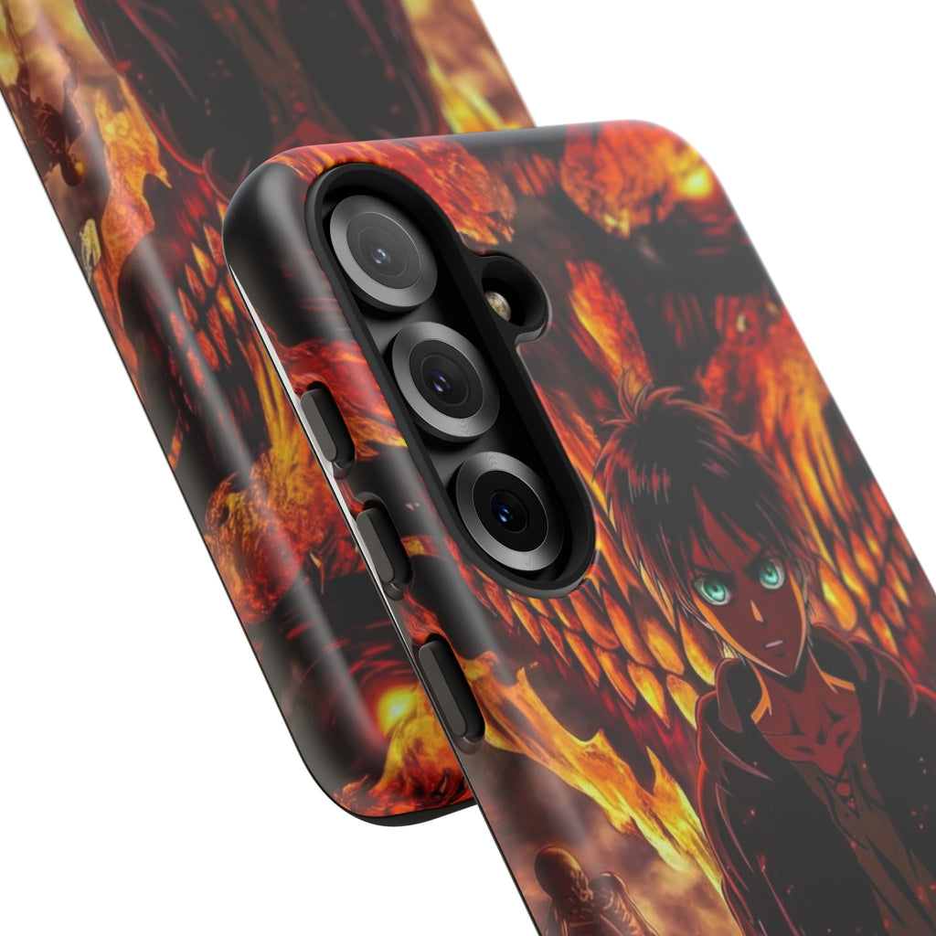 Eren Yeager Phone Case — Tough Cases Anime Protective Cover