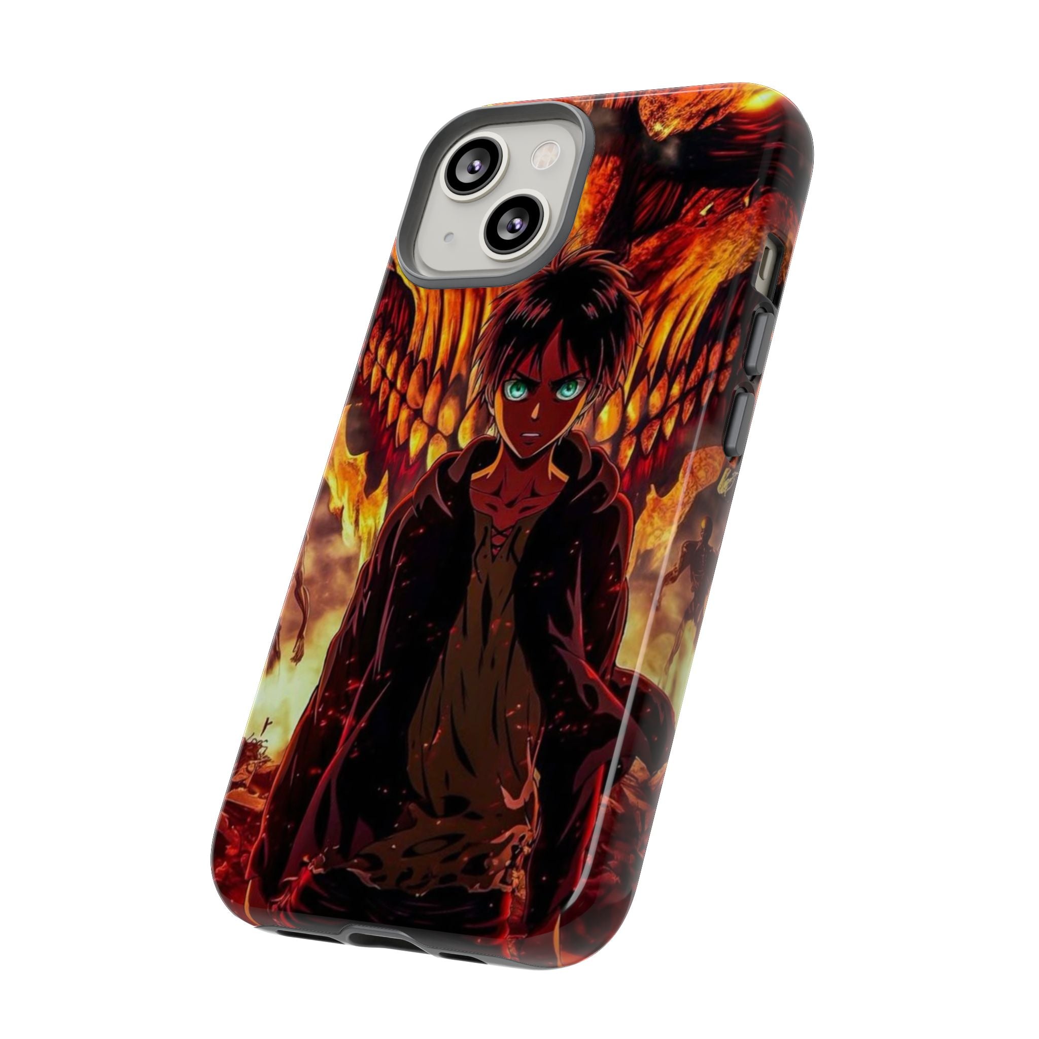 Eren Yeager Phone Case — Tough Cases Anime Protective Cover