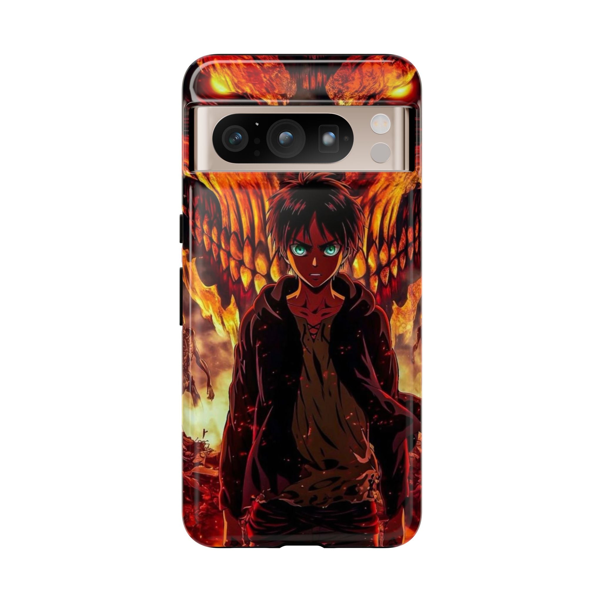 Eren Yeager Phone Case — Tough Cases Anime Protective Cover