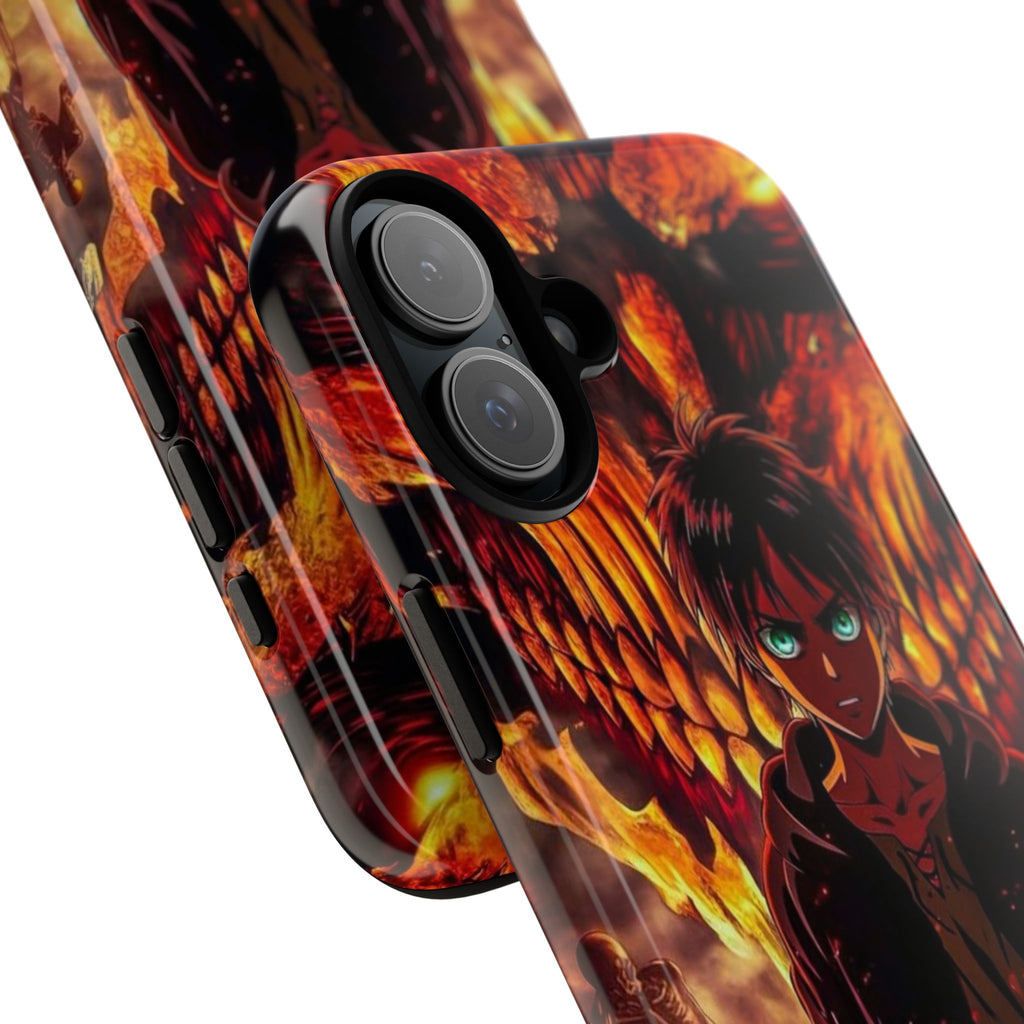 Eren Yeager Phone Case — Tough Cases Anime Protective Cover
