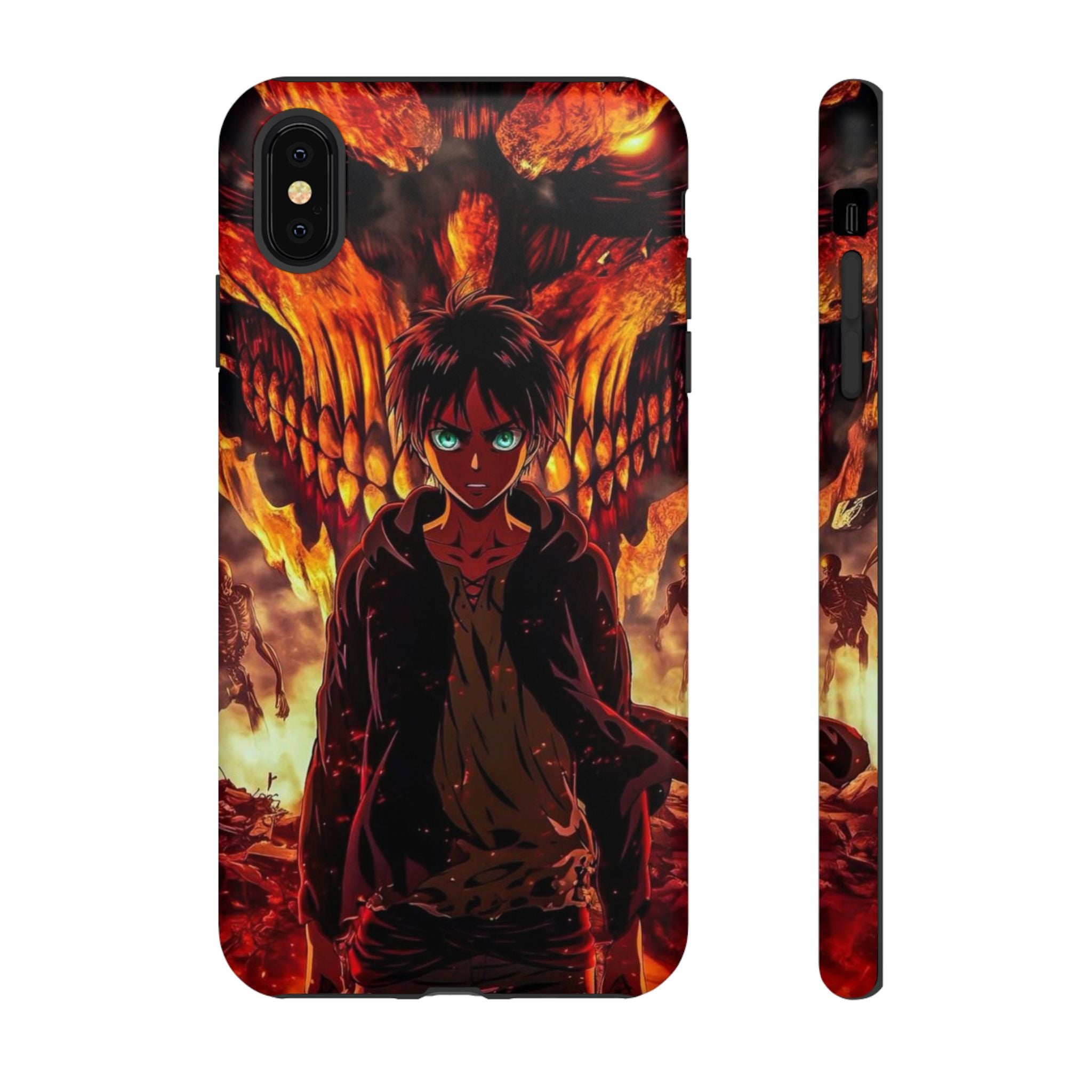 Eren Yeager Phone Case — Tough Cases Anime Protective Cover