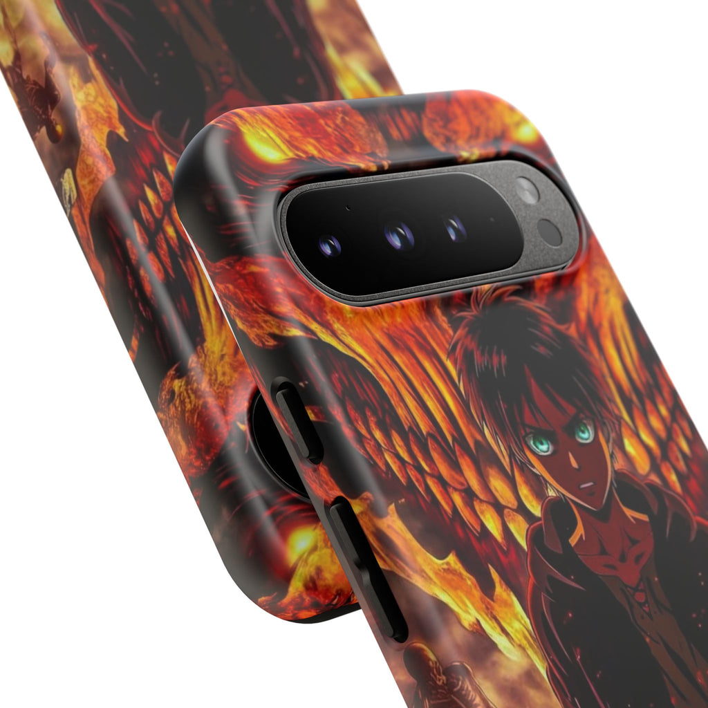 Eren Yeager Phone Case — Tough Cases Anime Protective Cover