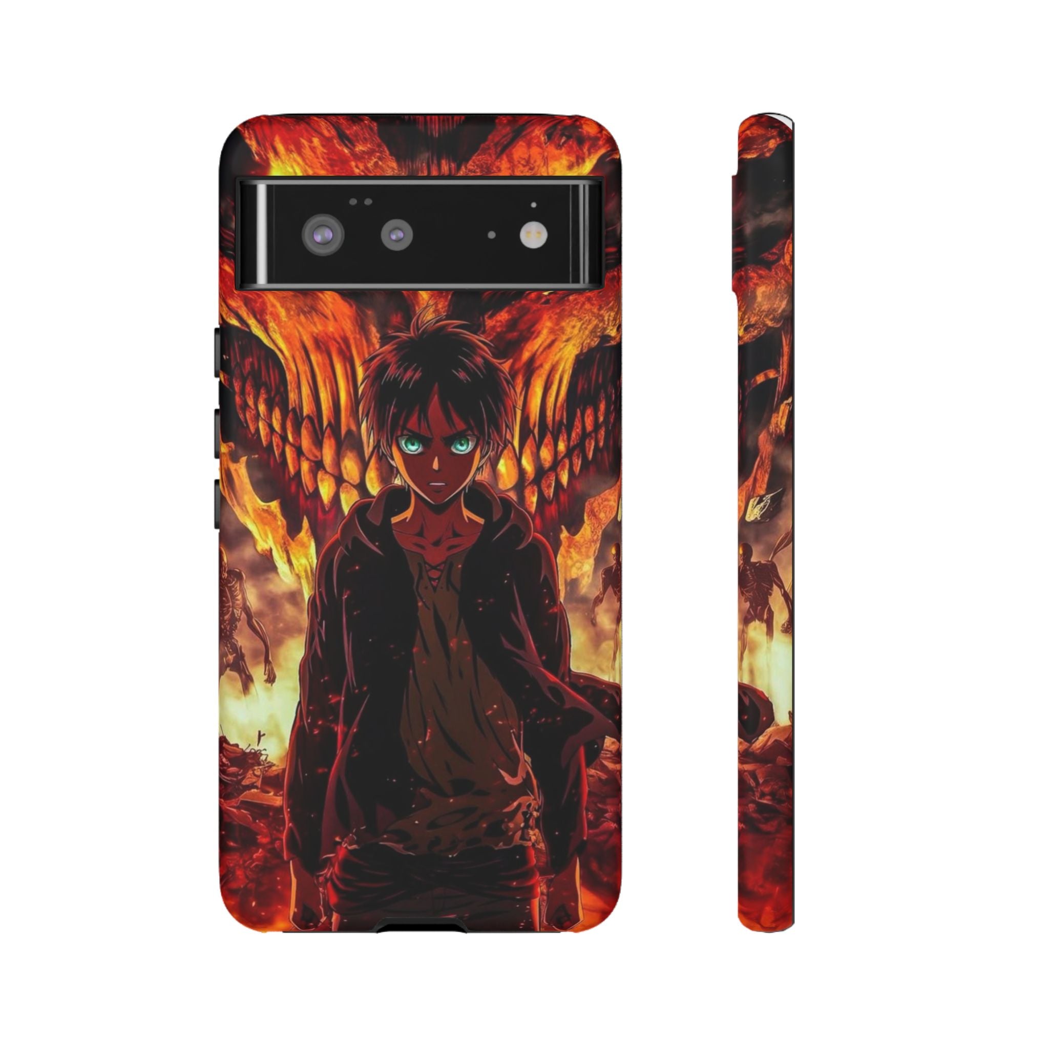 Eren Yeager Phone Case — Tough Cases Anime Protective Cover