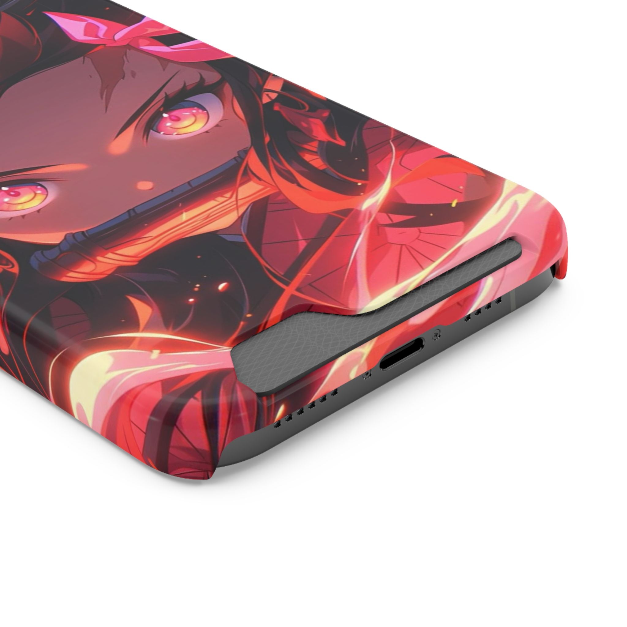 Anime Phone Case with Card Holder