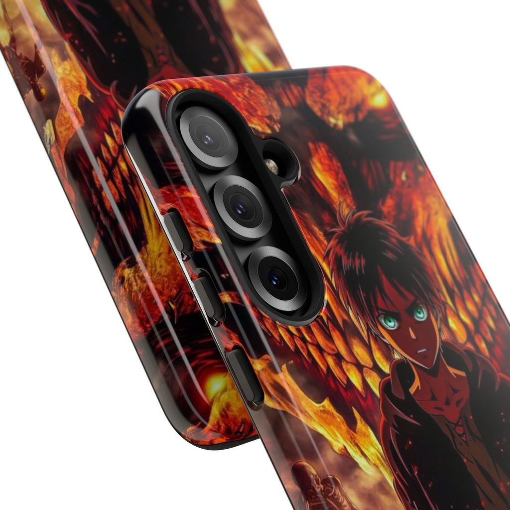 Eren Yeager Phone Case — Tough Cases Anime Protective Cover