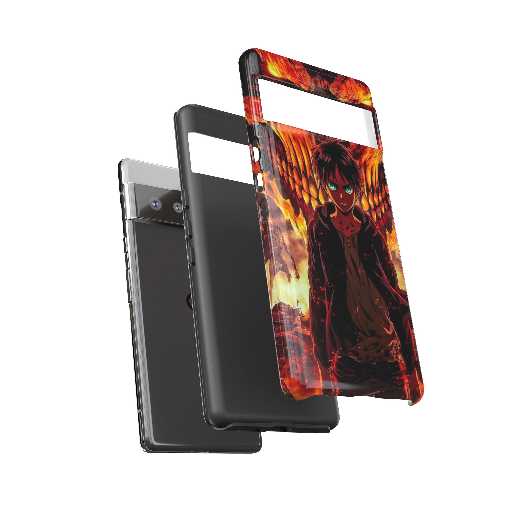 Eren Yeager Phone Case — Tough Cases Anime Protective Cover