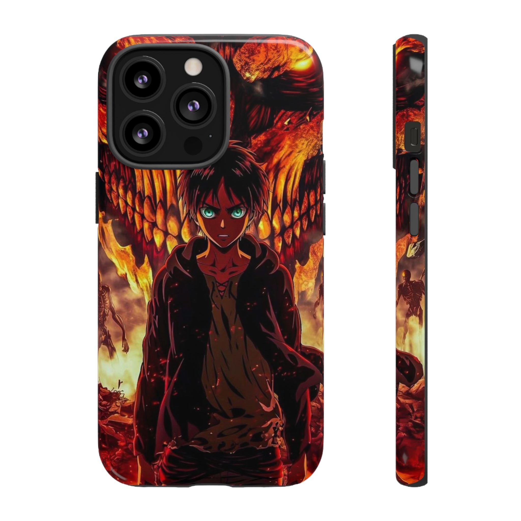 Eren Yeager Phone Case — Tough Cases Anime Protective Cover