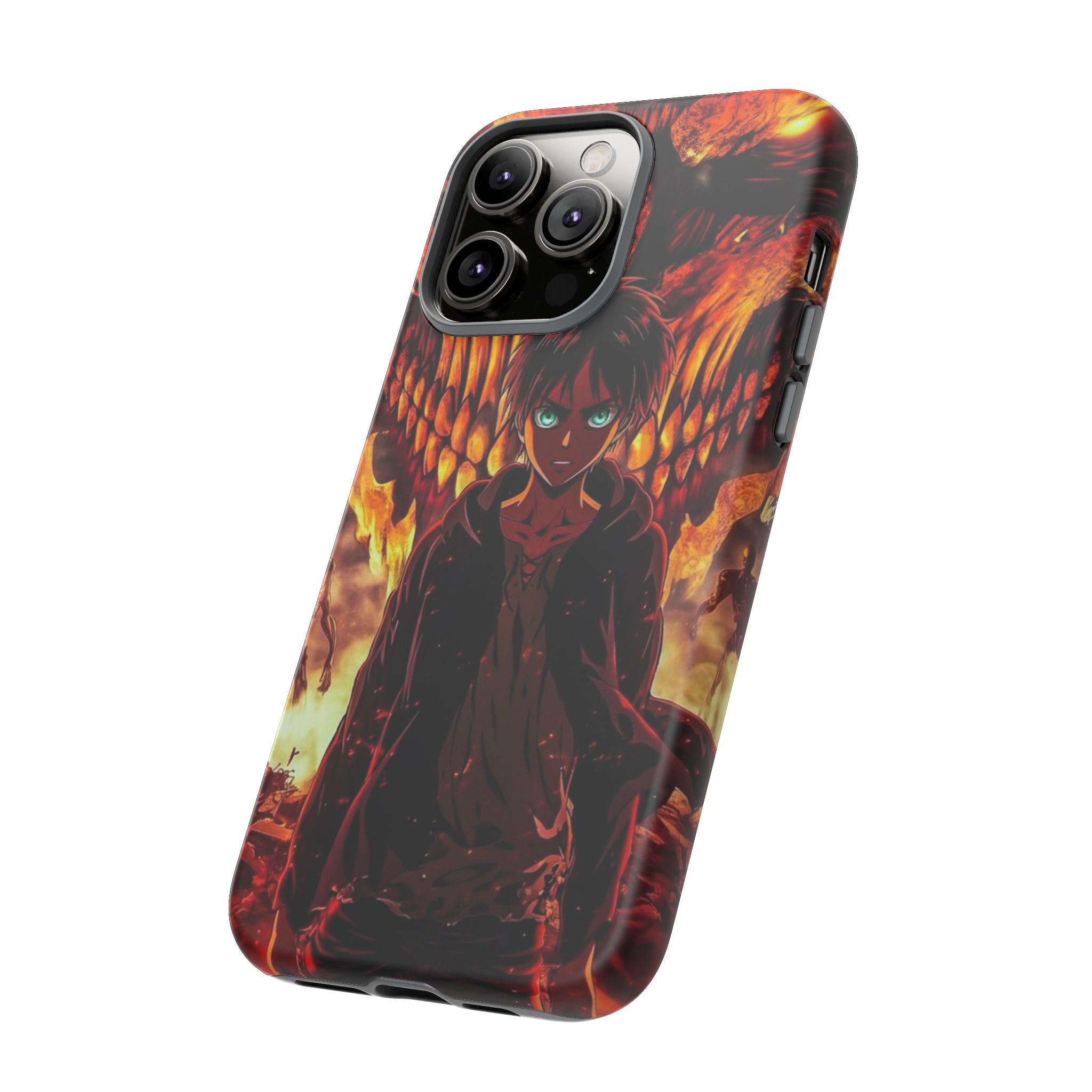 Eren Yeager Phone Case — Tough Cases Anime Protective Cover