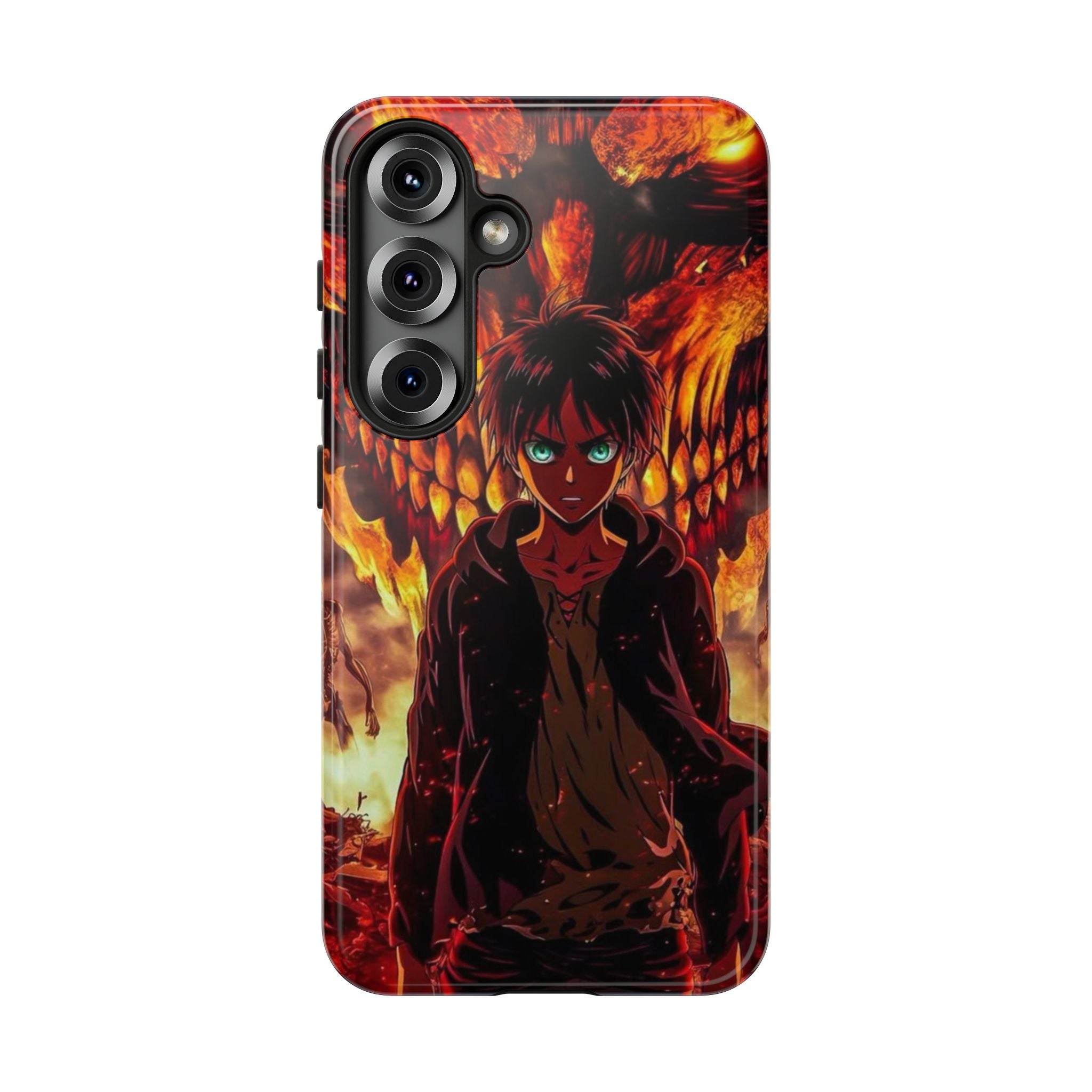 Eren Yeager Phone Case — Tough Cases Anime Protective Cover