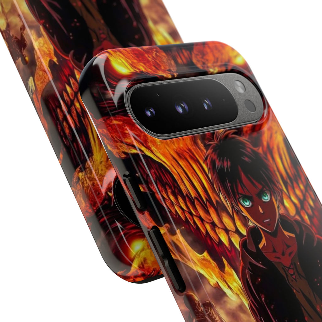 Eren Yeager Phone Case — Tough Cases Anime Protective Cover