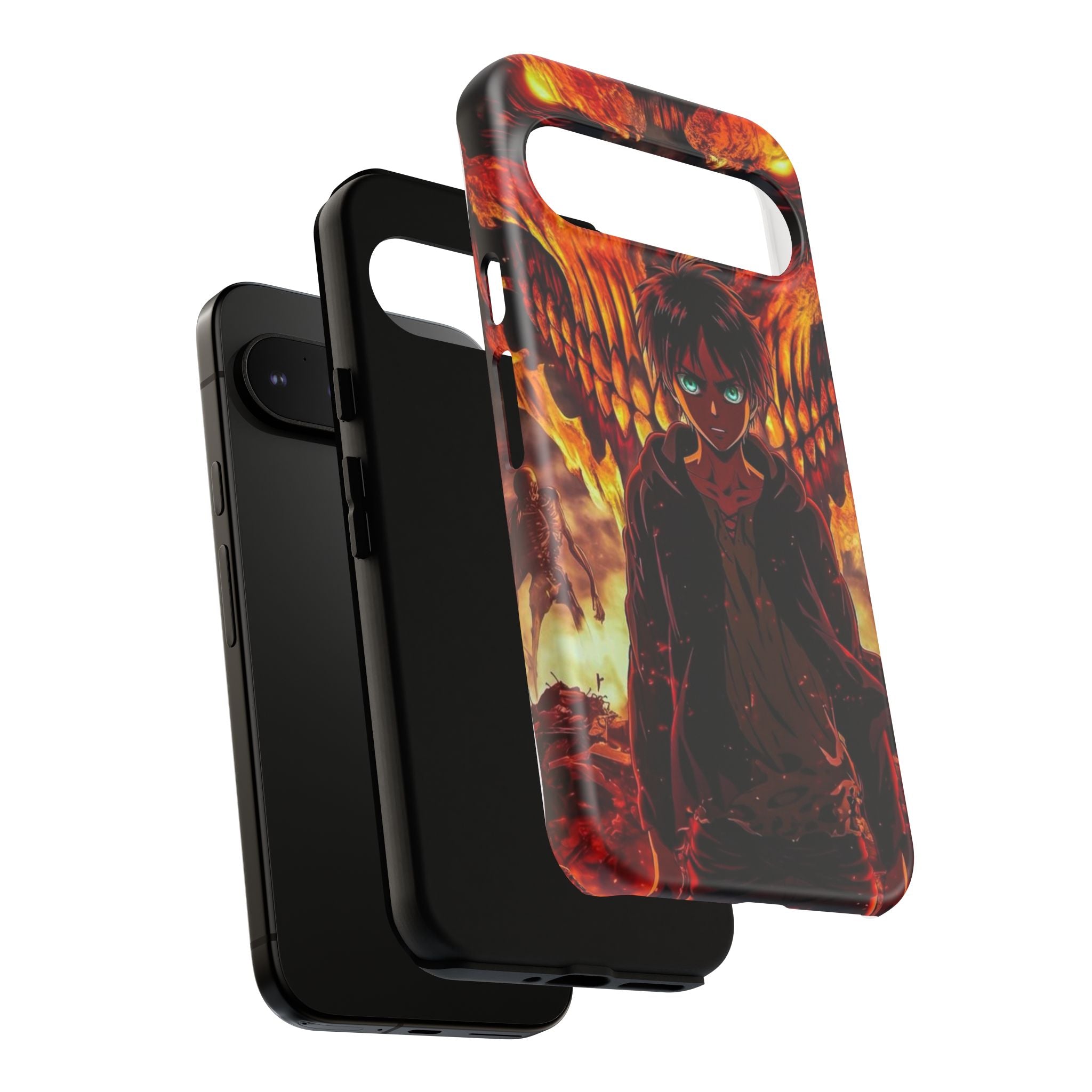 Eren Yeager Phone Case — Tough Cases Anime Protective Cover