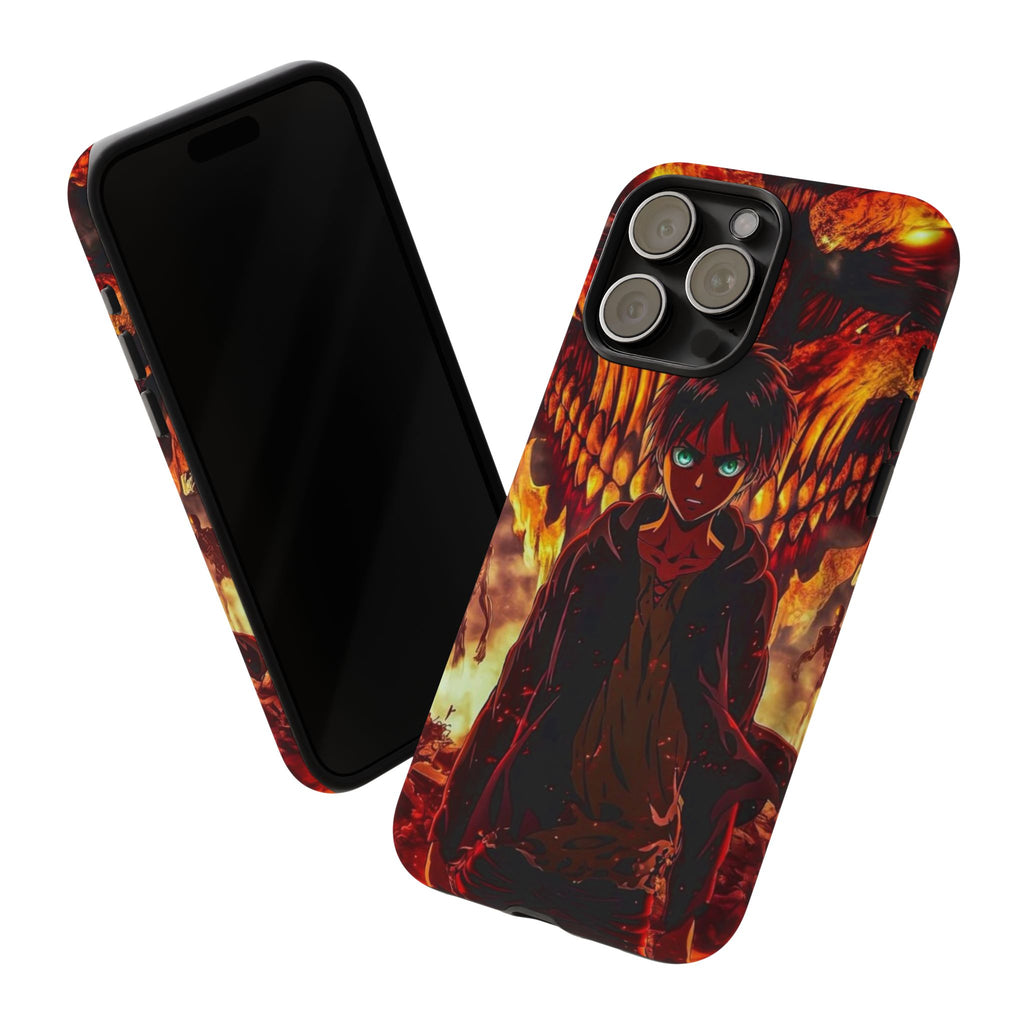 Eren Yeager Phone Case — Tough Cases Anime Protective Cover