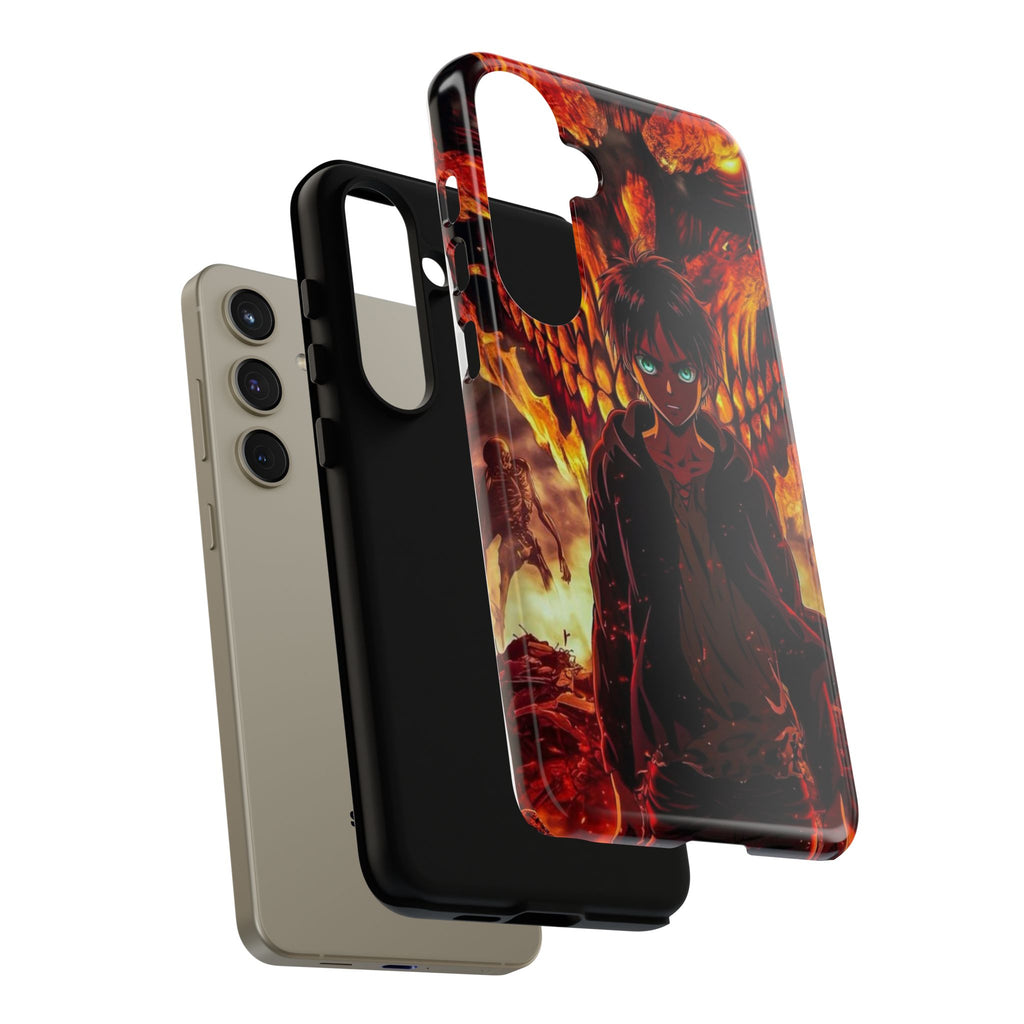 Eren Yeager Phone Case — Tough Cases Anime Protective Cover