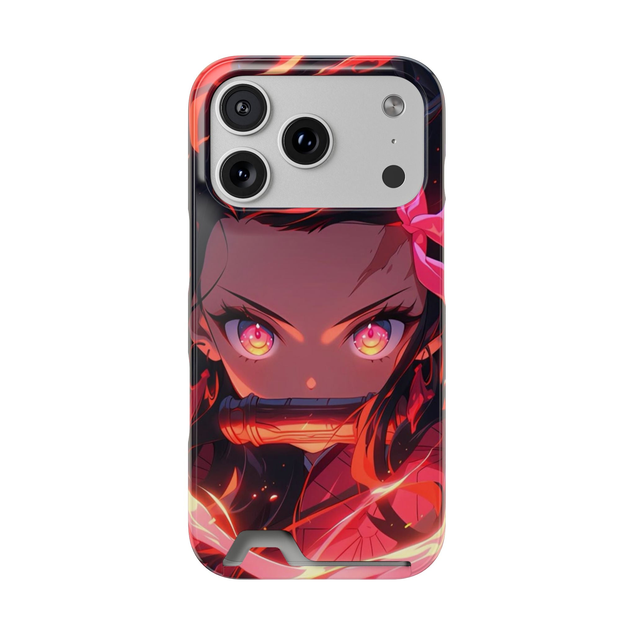 Anime Phone Case with Card Holder