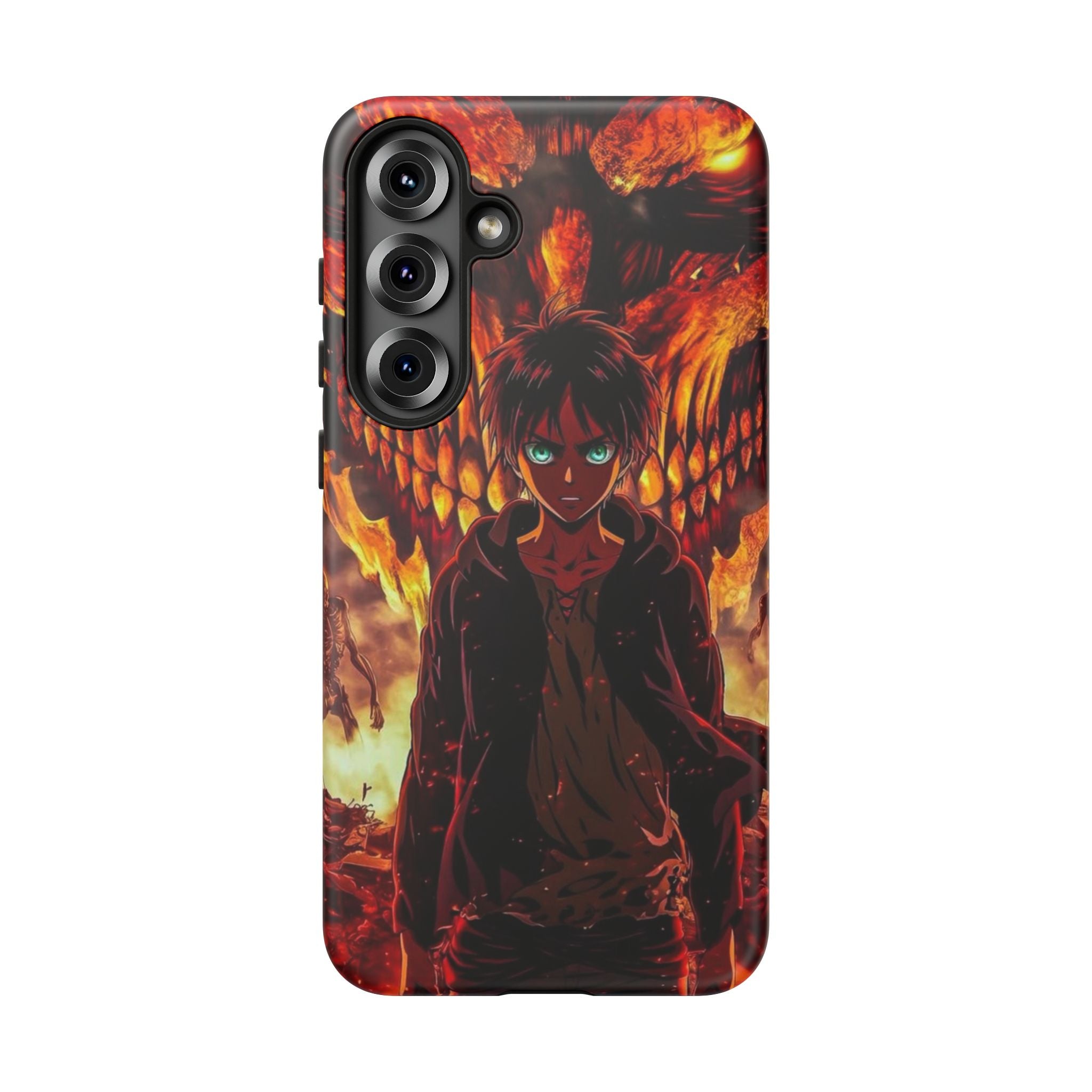 Eren Yeager Phone Case — Tough Cases Anime Protective Cover