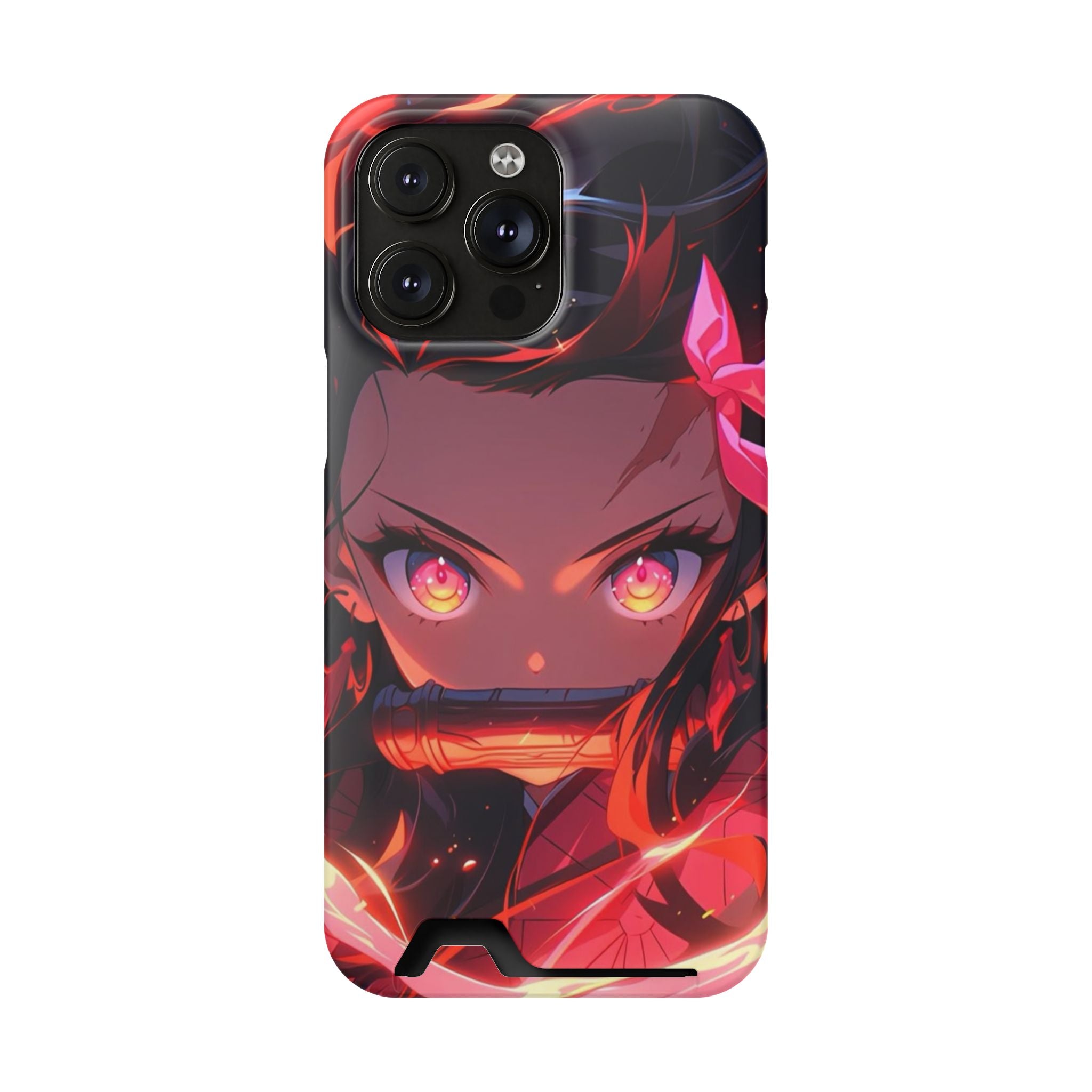 Anime Phone Case with Card Holder
