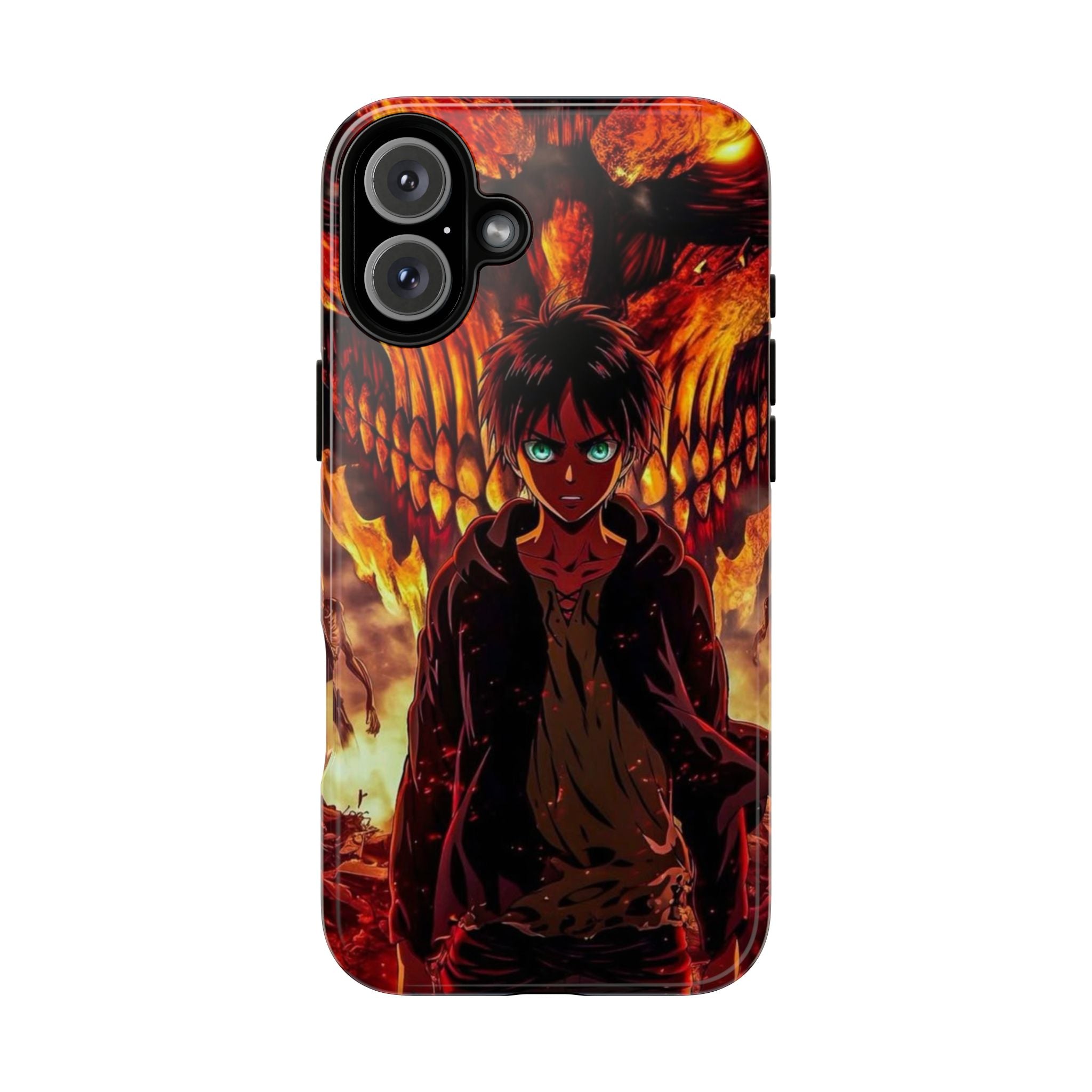 Eren Yeager Phone Case — Tough Cases Anime Protective Cover