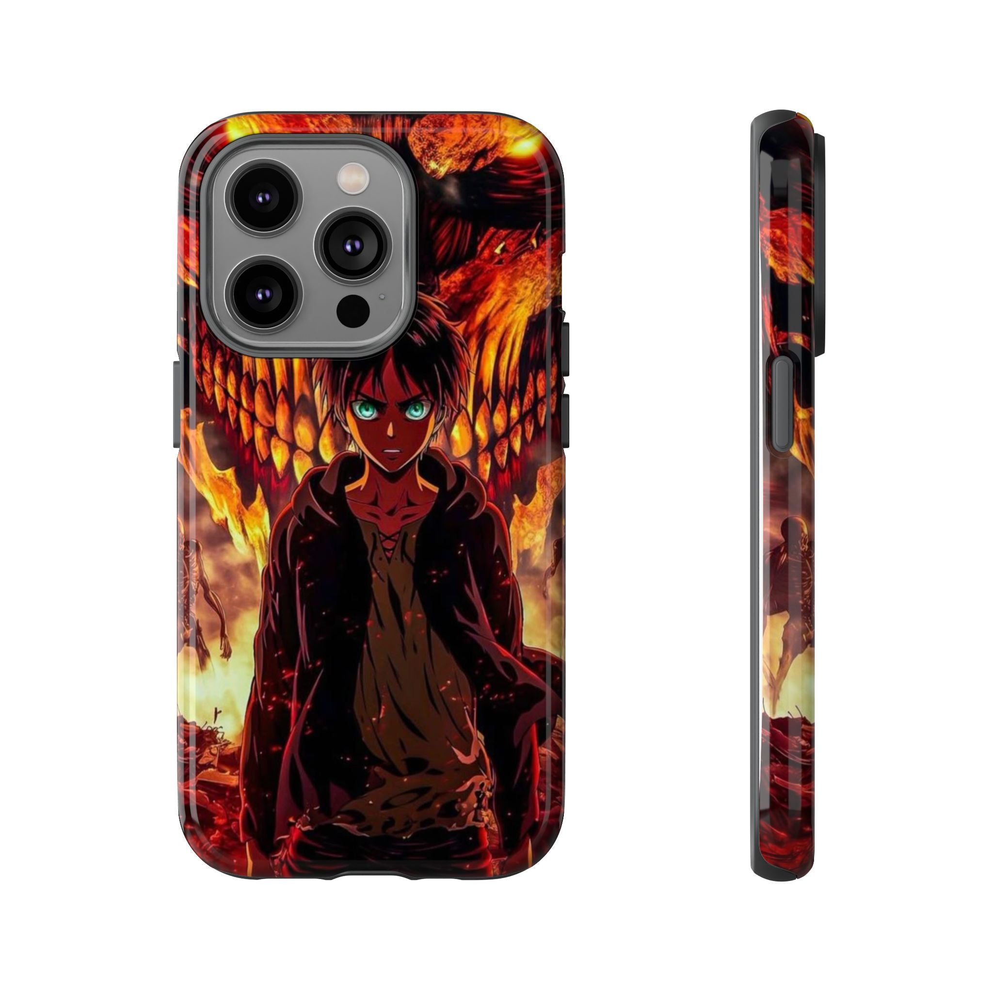 Eren Yeager Phone Case — Tough Cases Anime Protective Cover