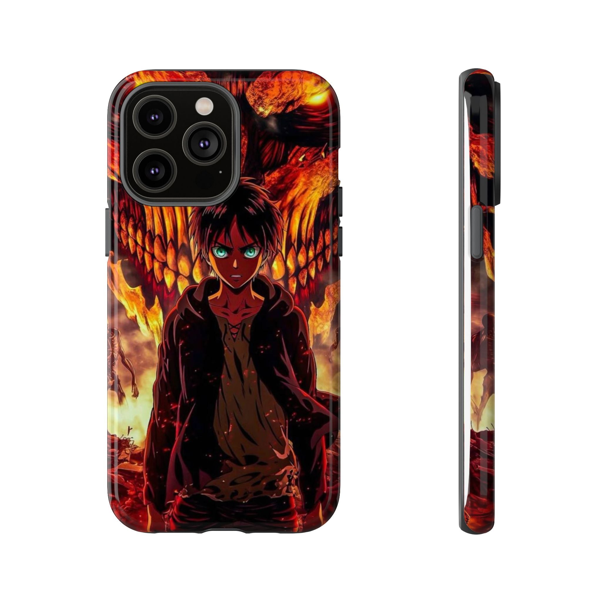 Eren Yeager Phone Case — Tough Cases Anime Protective Cover