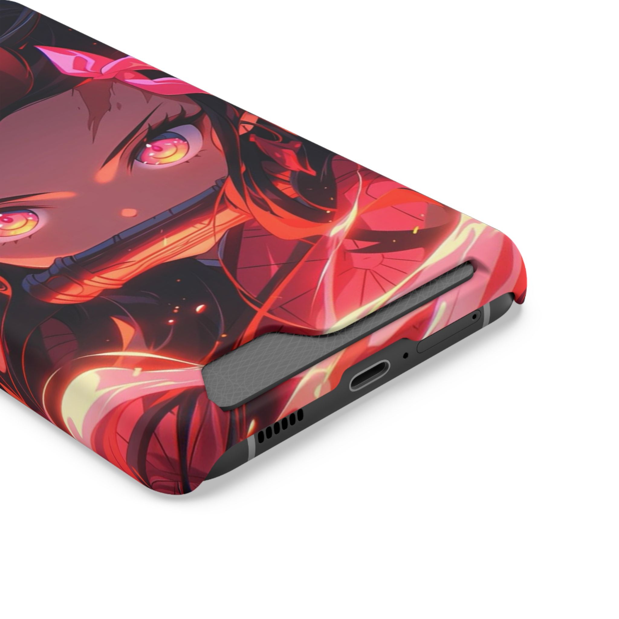 Anime Phone Case with Card Holder