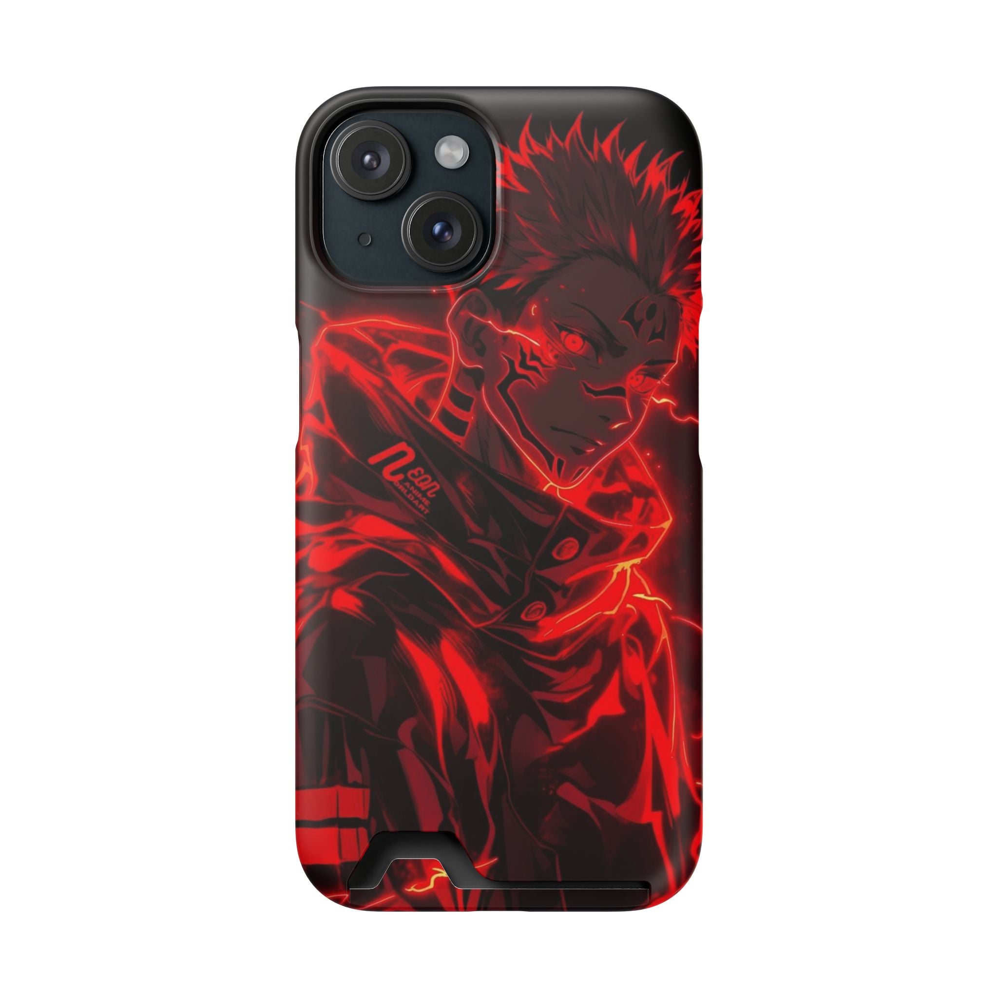 Phone Case With Card Holder Animie style