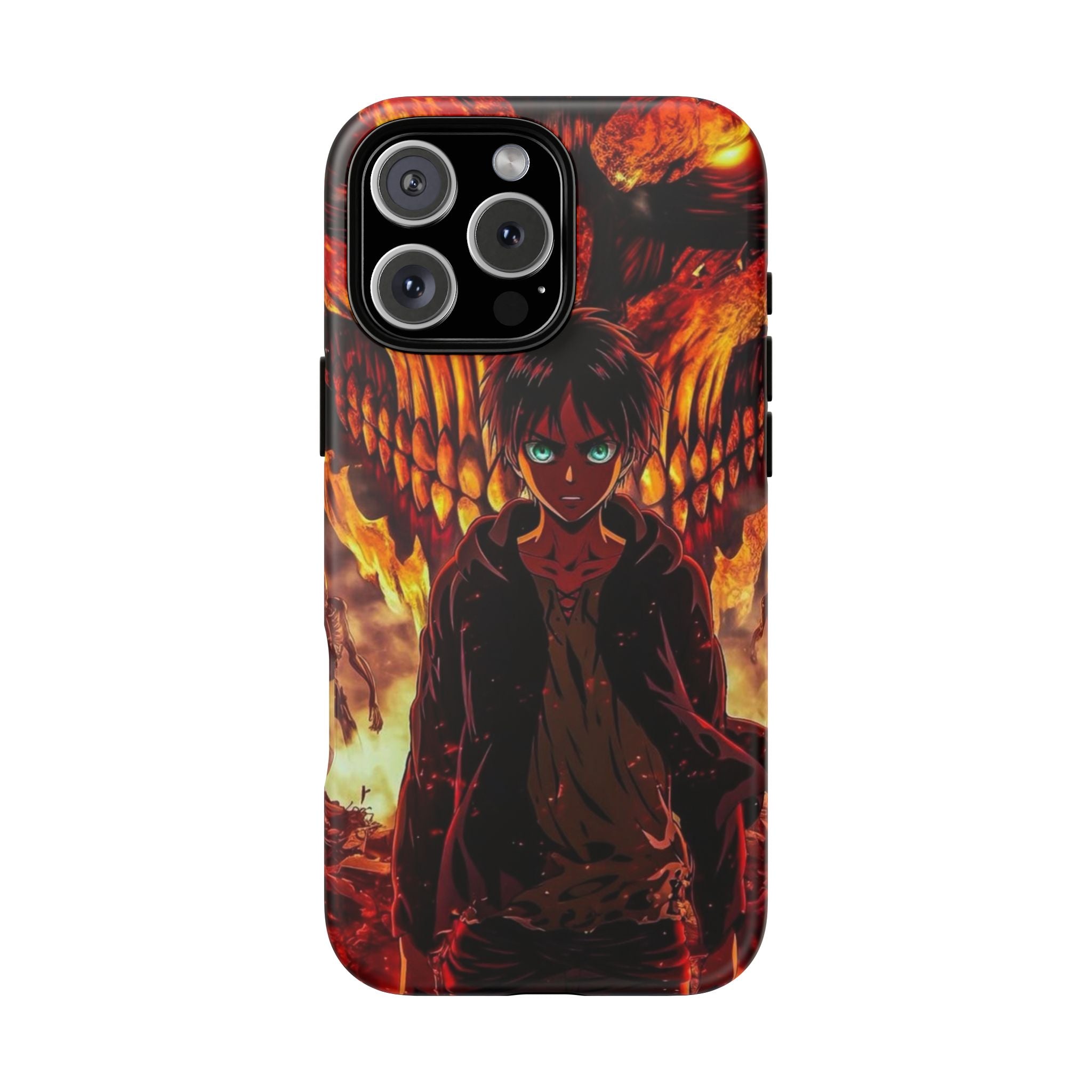 Eren Yeager Phone Case — Tough Cases Anime Protective Cover