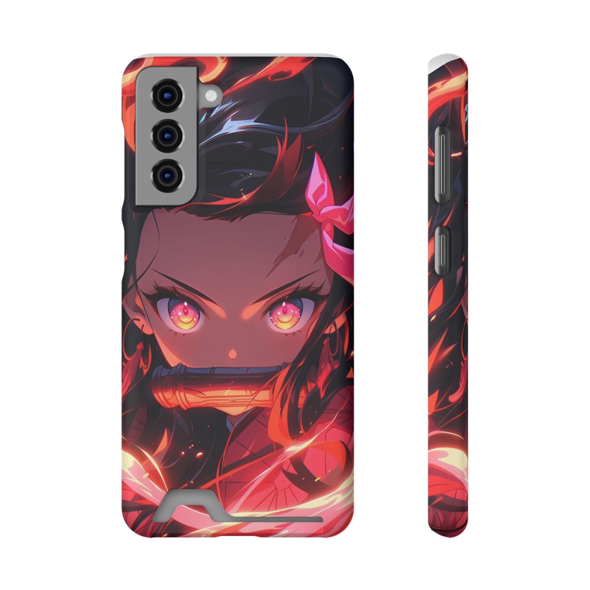 Anime Phone Case with Card Holder