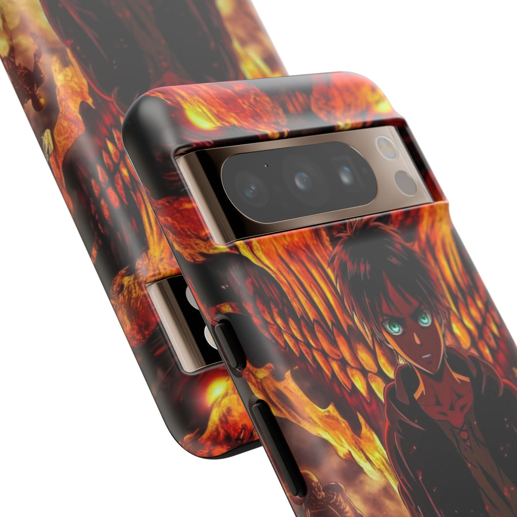 Eren Yeager Phone Case — Tough Cases Anime Protective Cover