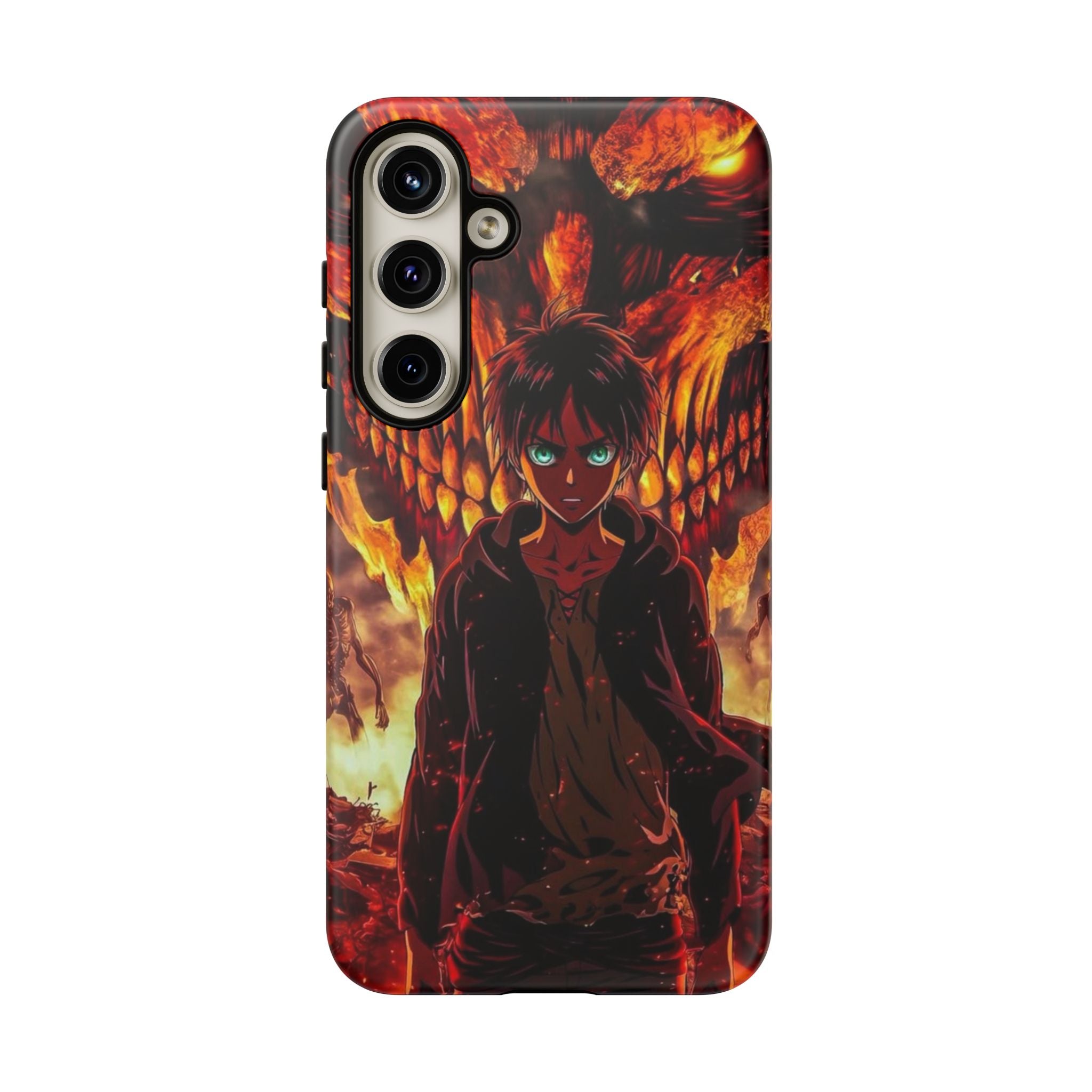Eren Yeager Phone Case — Tough Cases Anime Protective Cover