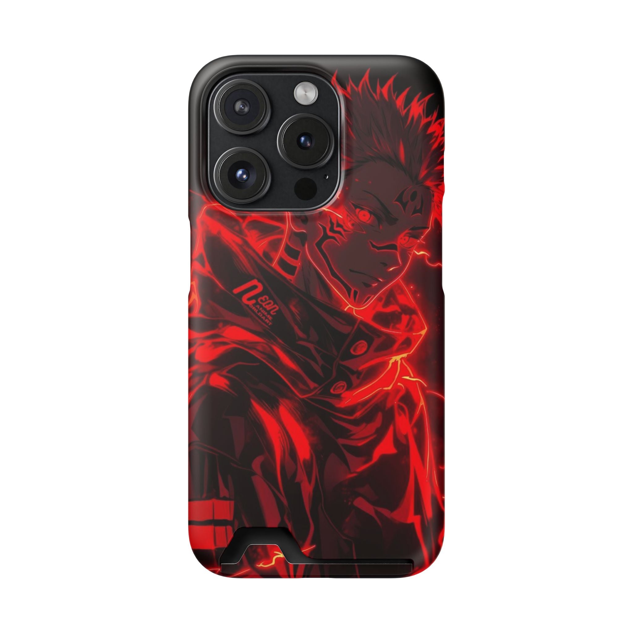 Phone Case With Card Holder Animie style