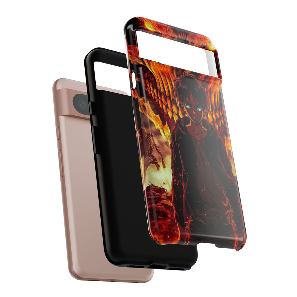 Eren Yeager Phone Case — Tough Cases Anime Protective Cover