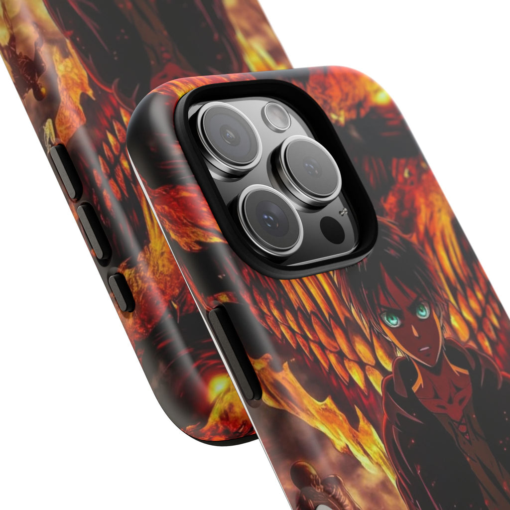 Eren Yeager Phone Case — Tough Cases Anime Protective Cover