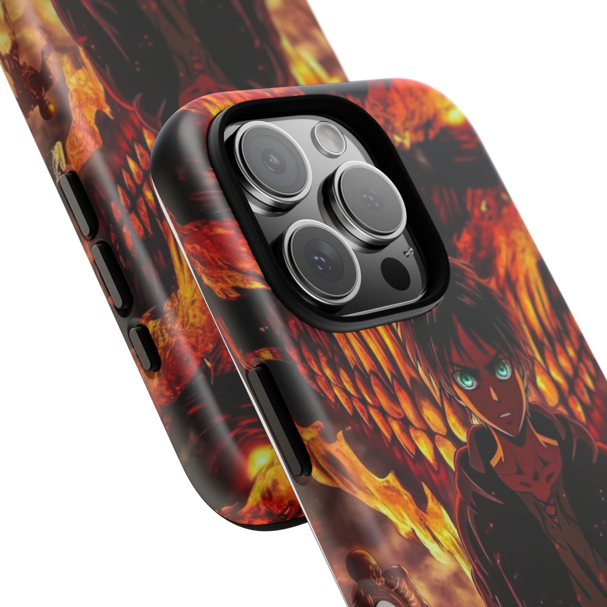 Eren Yeager Phone Case — Tough Cases Anime Protective Cover