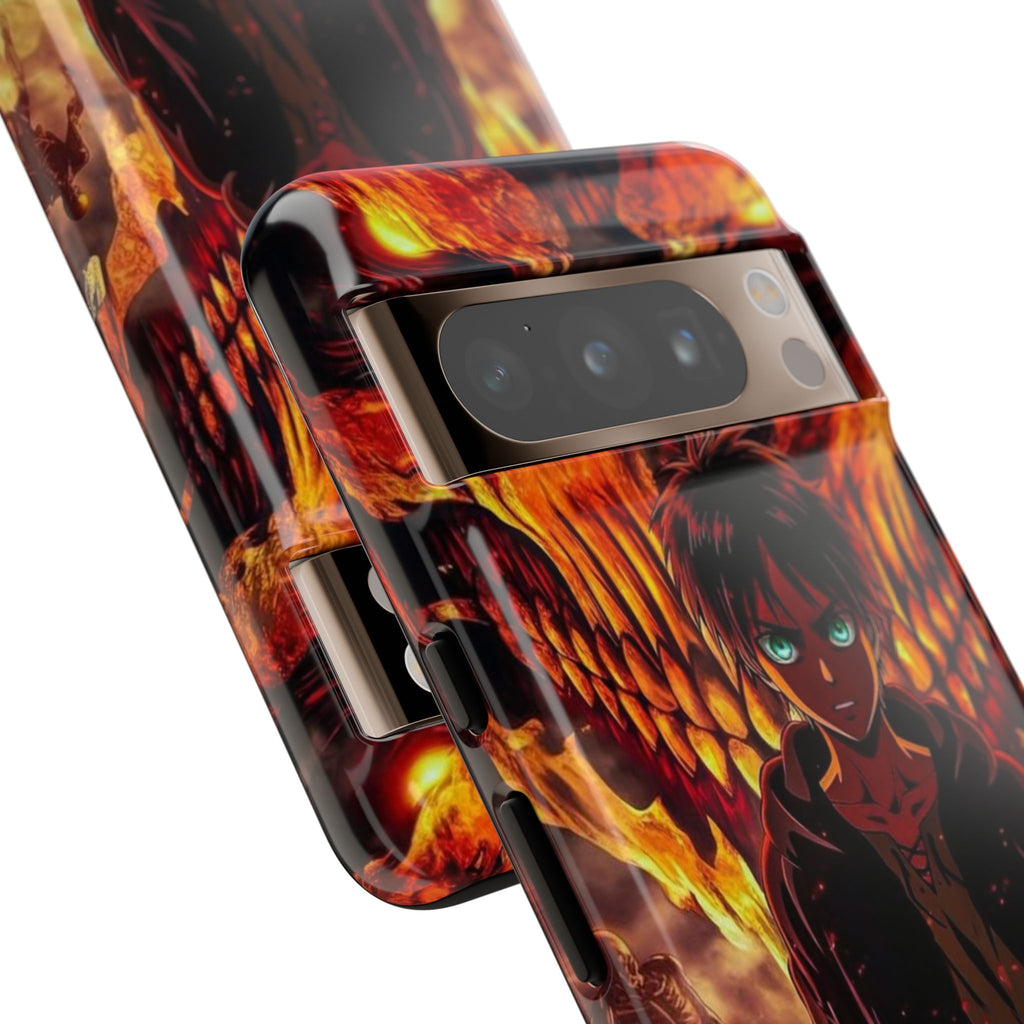 Eren Yeager Phone Case — Tough Cases Anime Protective Cover