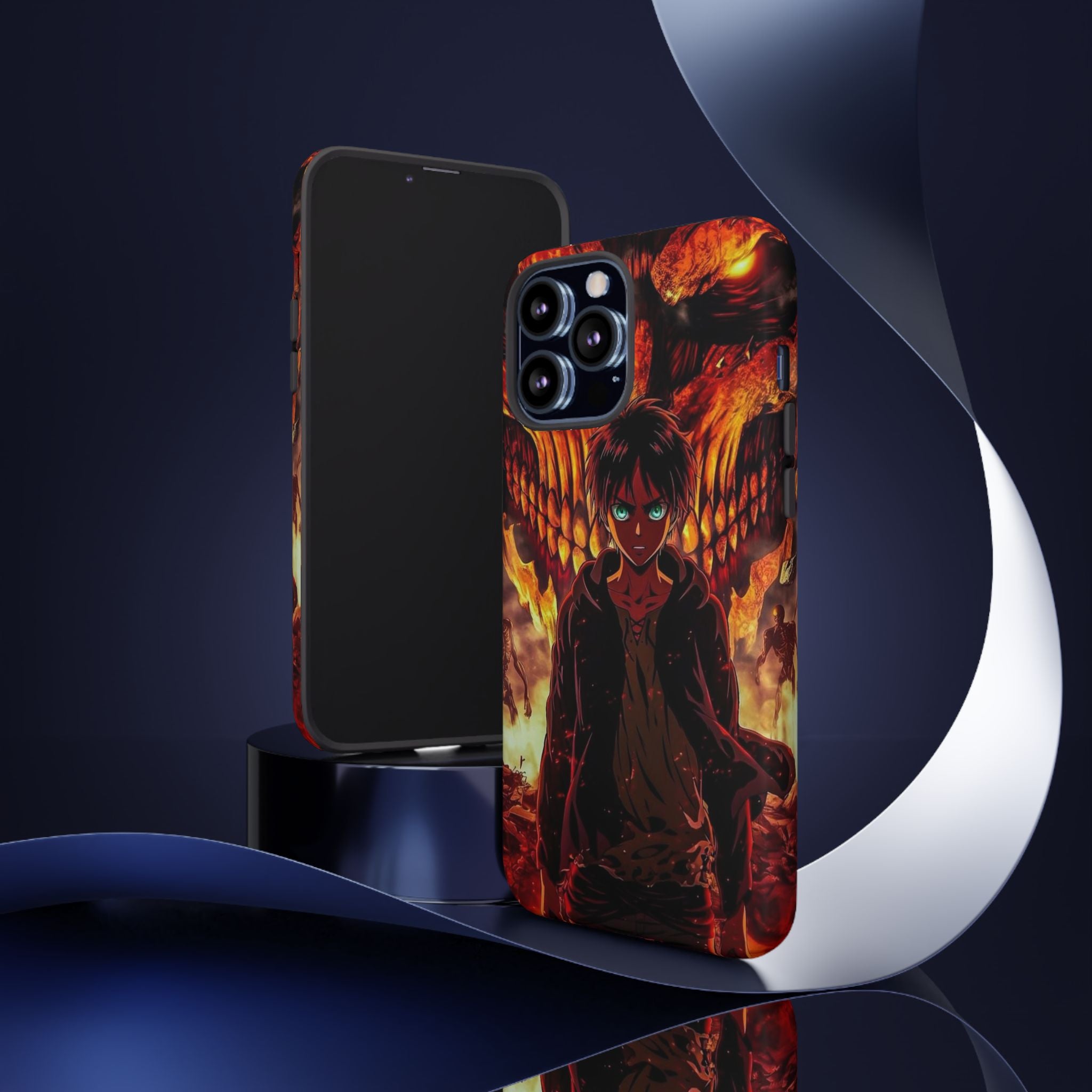 Eren Yeager Phone Case — Tough Cases Anime Protective Cover