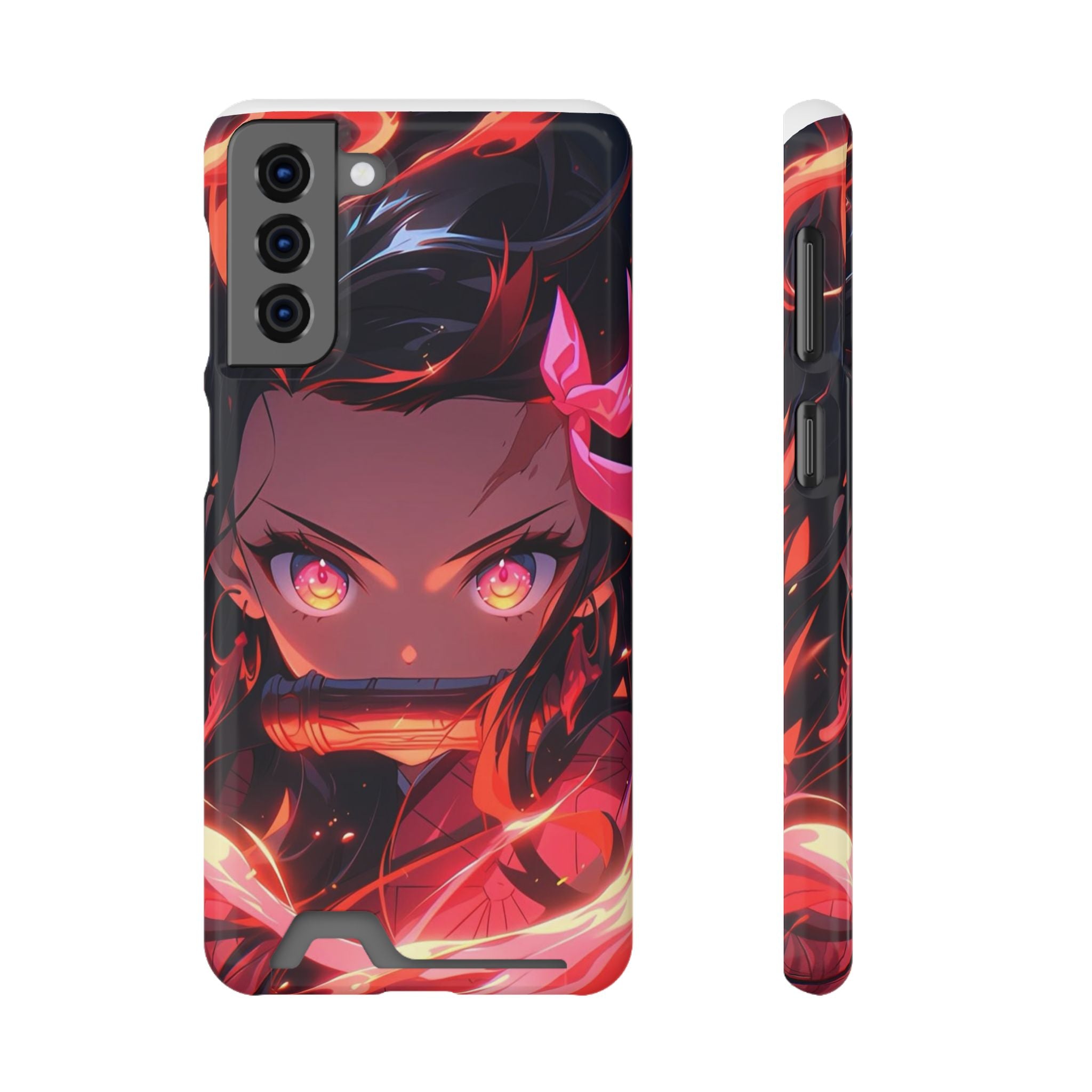 Anime Phone Case with Card Holder